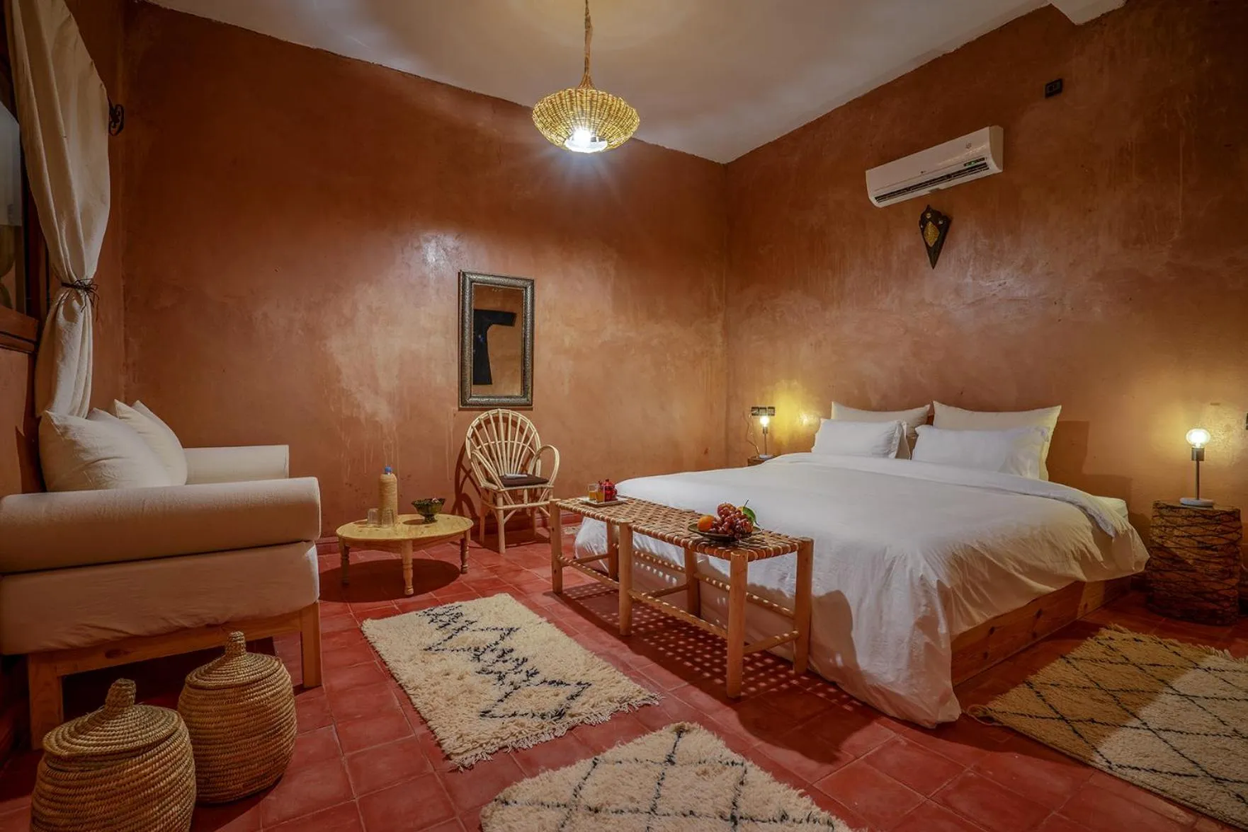 Bed in Hotel Kasbah Sahara Services - M'Hamid El Ghizlane