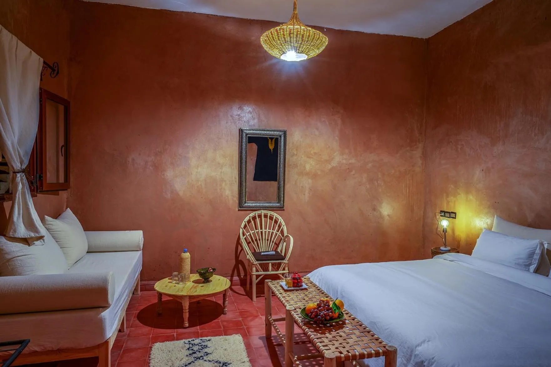 Bed in Hotel Kasbah Sahara Services - M'Hamid El Ghizlane