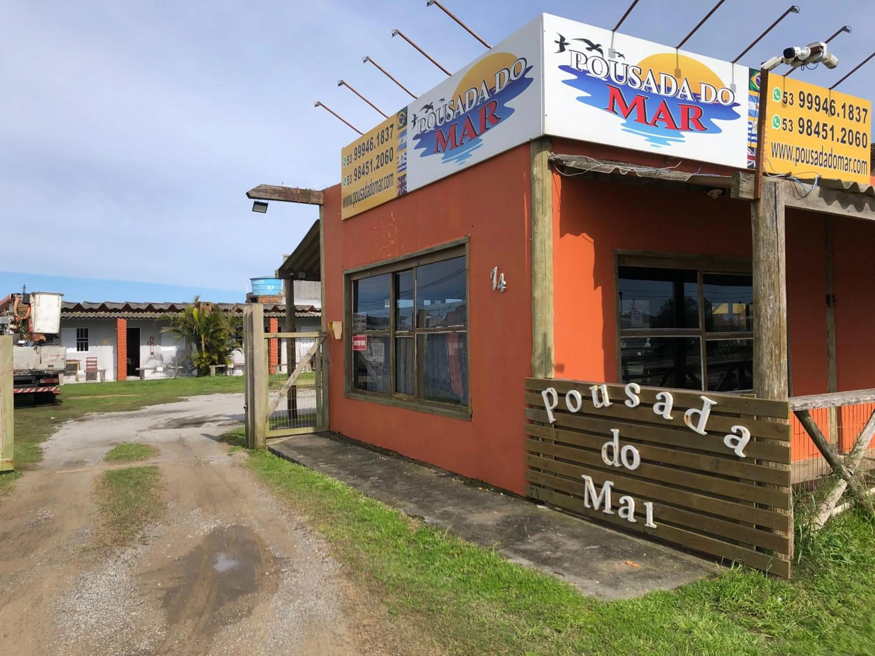 Facade/entrance in Pousada do Mar
