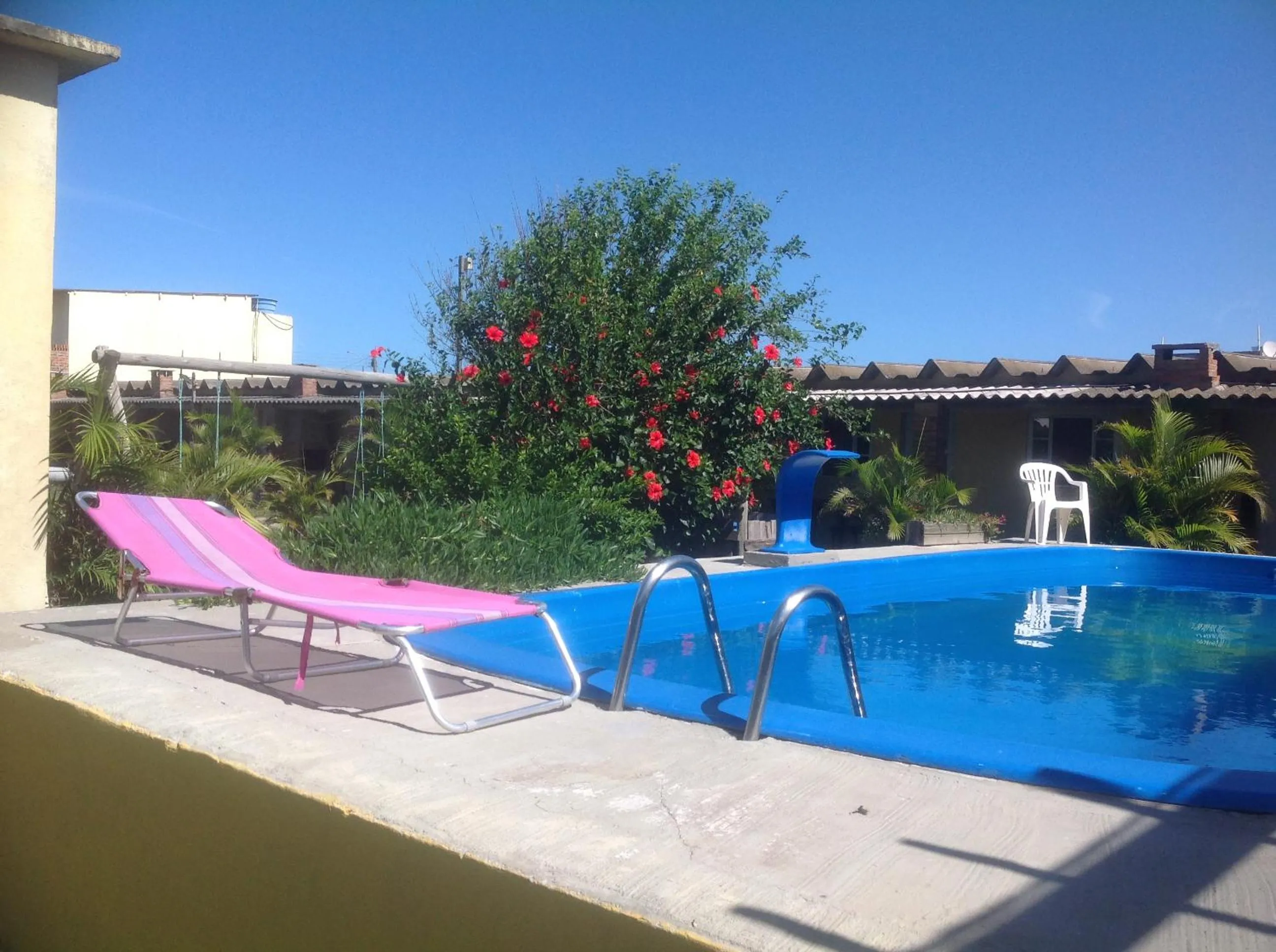 Pool view in Pousada do Mar
