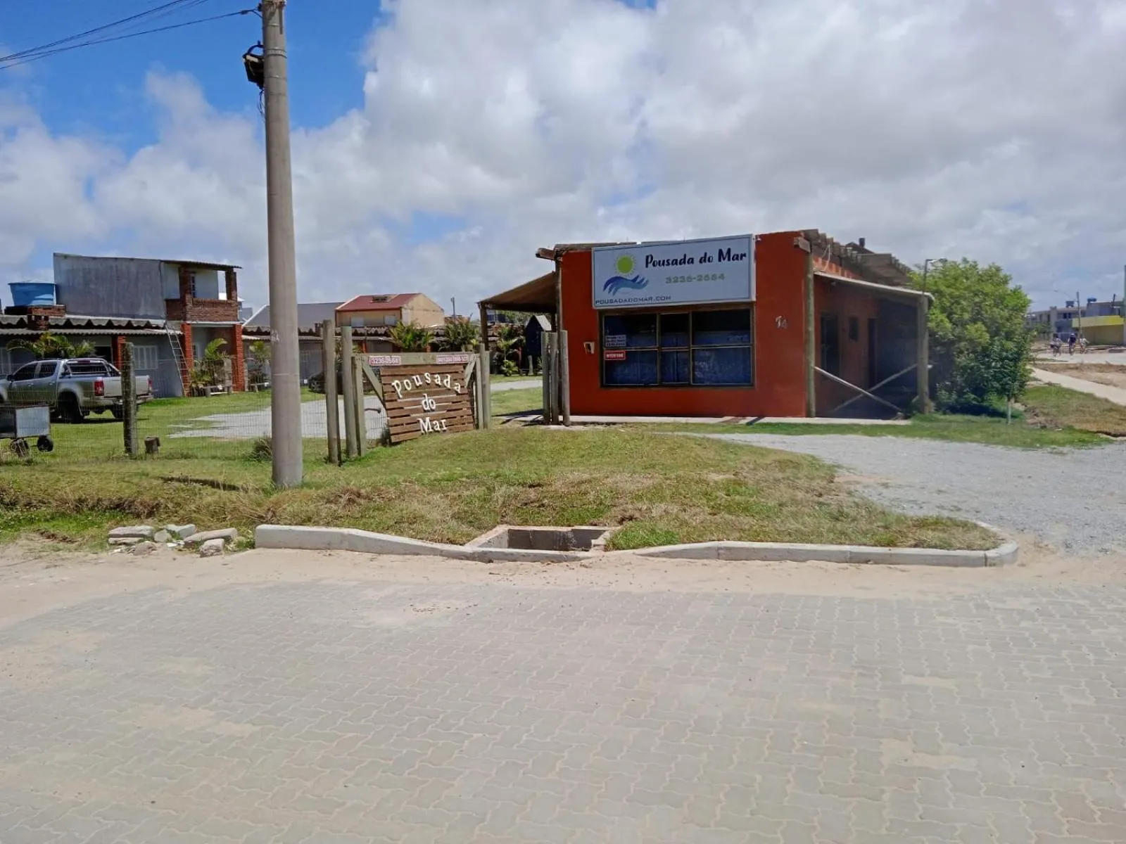 Facade/entrance in Pousada do Mar