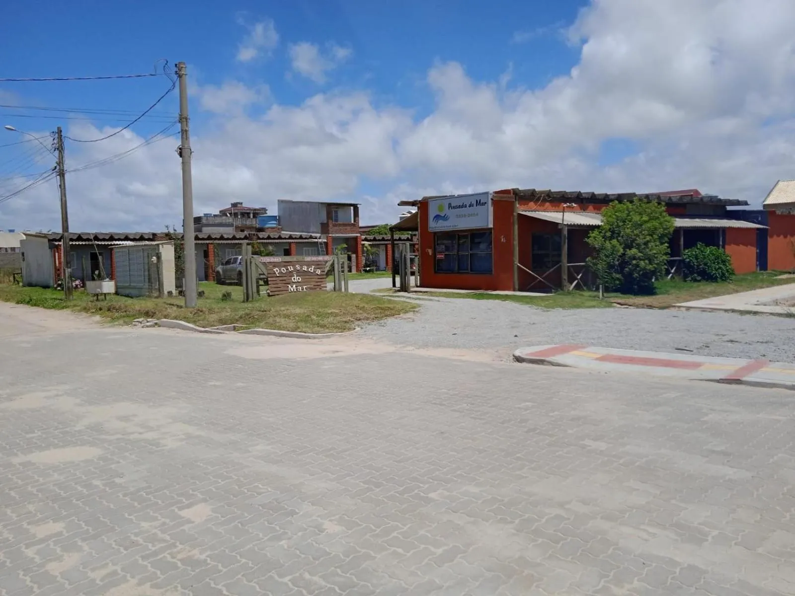 Facade/entrance in Pousada do Mar