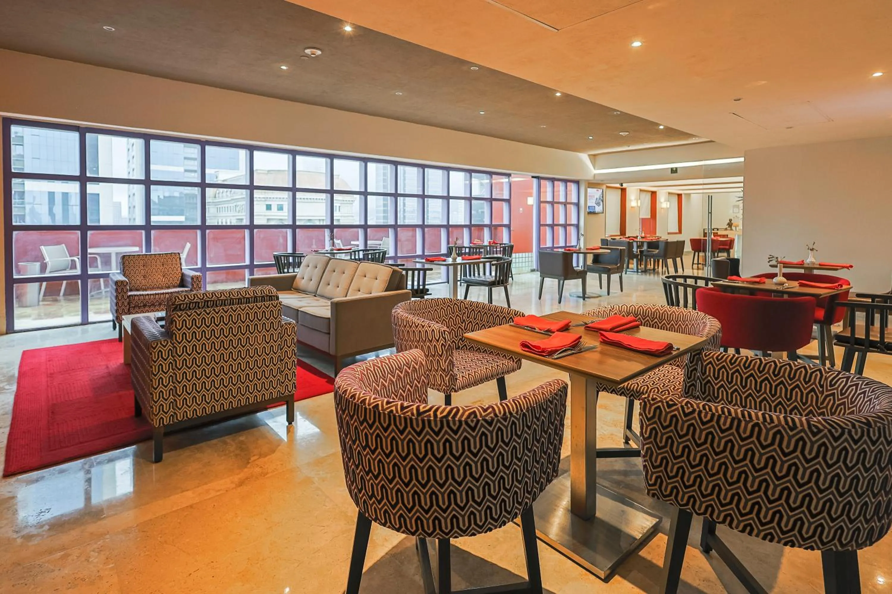 Seating area in Camino Real Monterrey