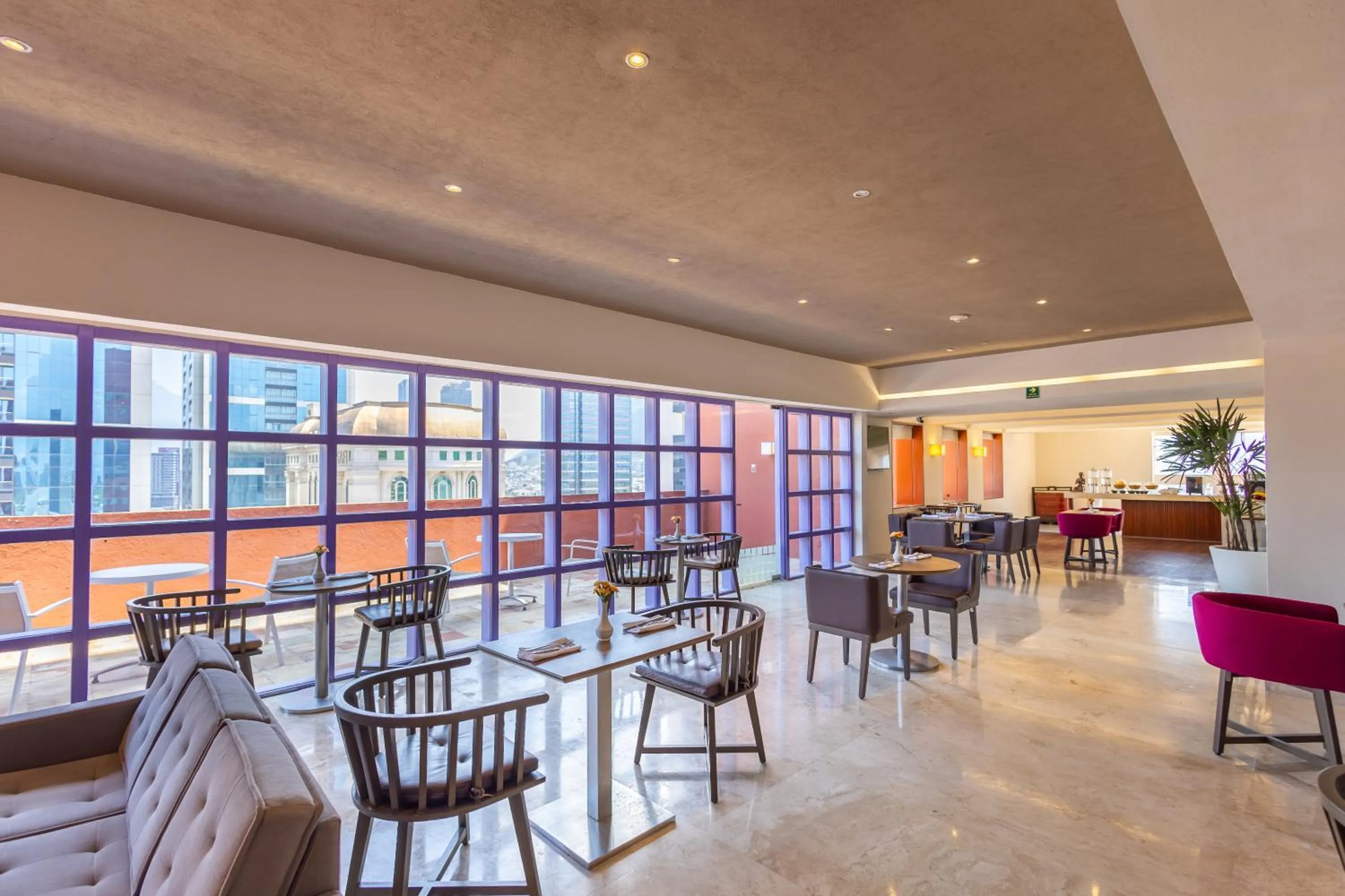 Seating area in Camino Real Monterrey