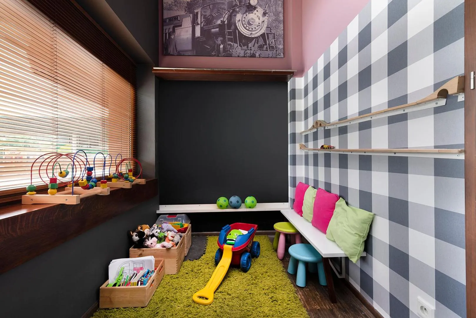 Children play ground in Locomotiva