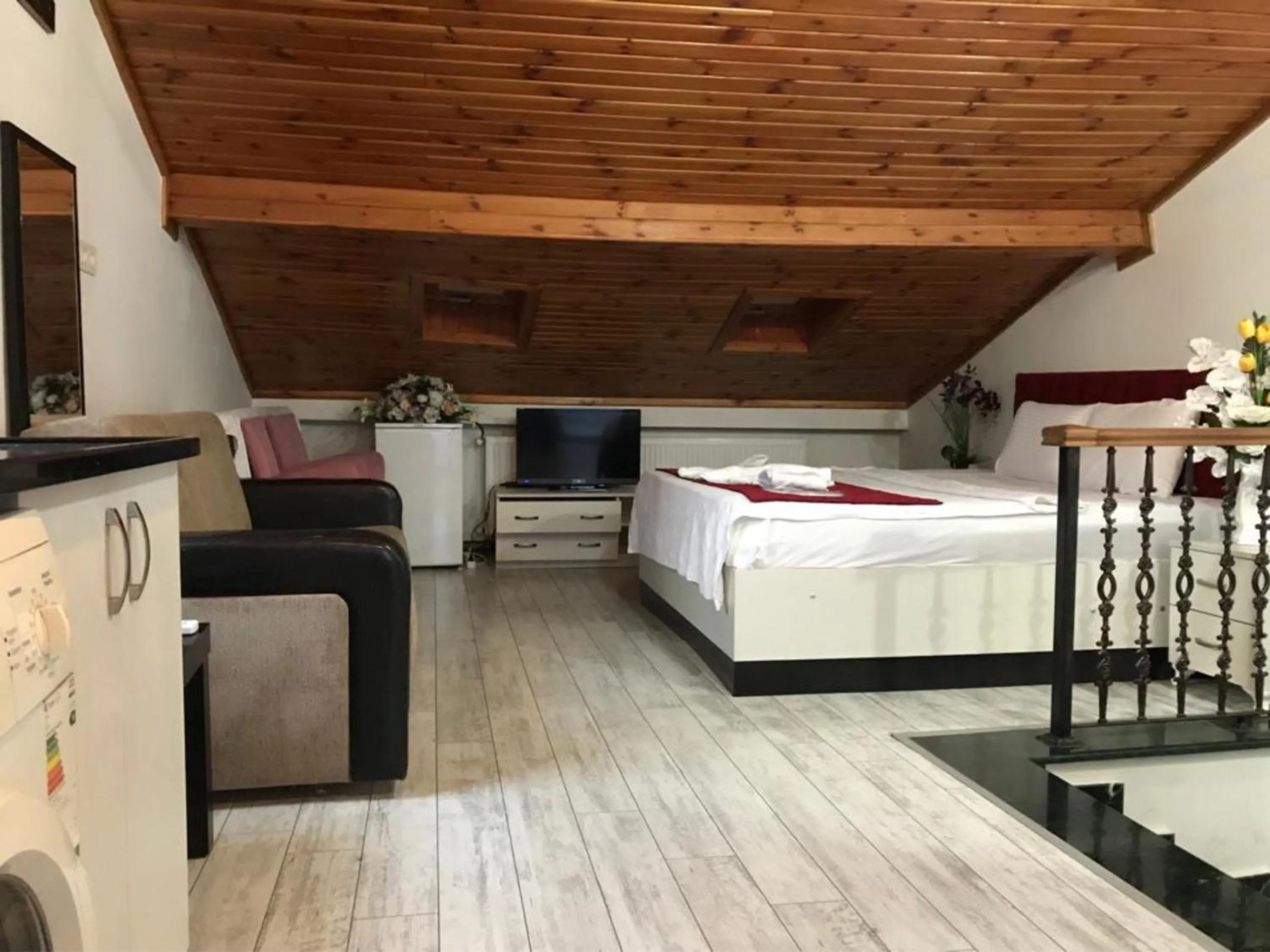 Bed in Taksim Sem House