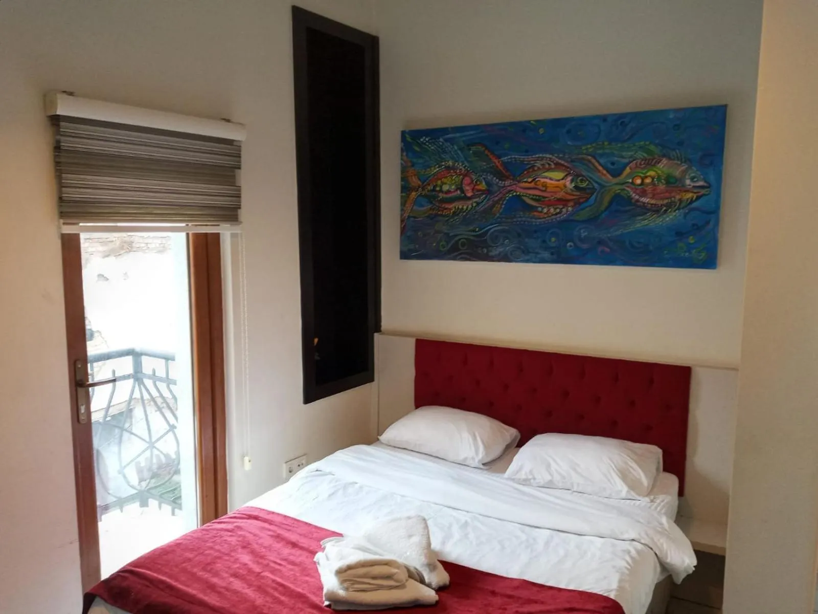 Bed in Taksim Sem House