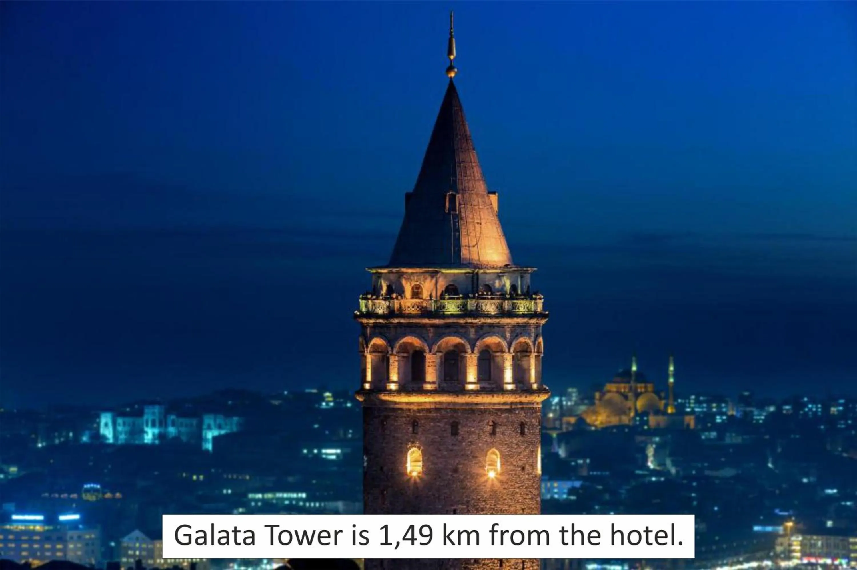 Nearby landmark in Taksim Sem House