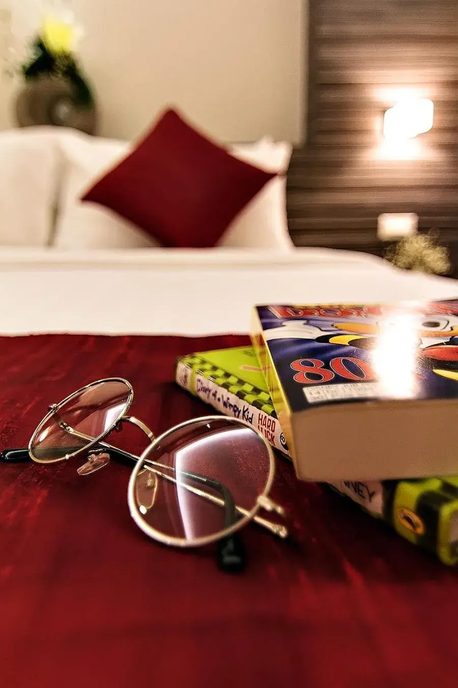 Bed in Bossotel Bangkok Bed in Bossotel Bangkok