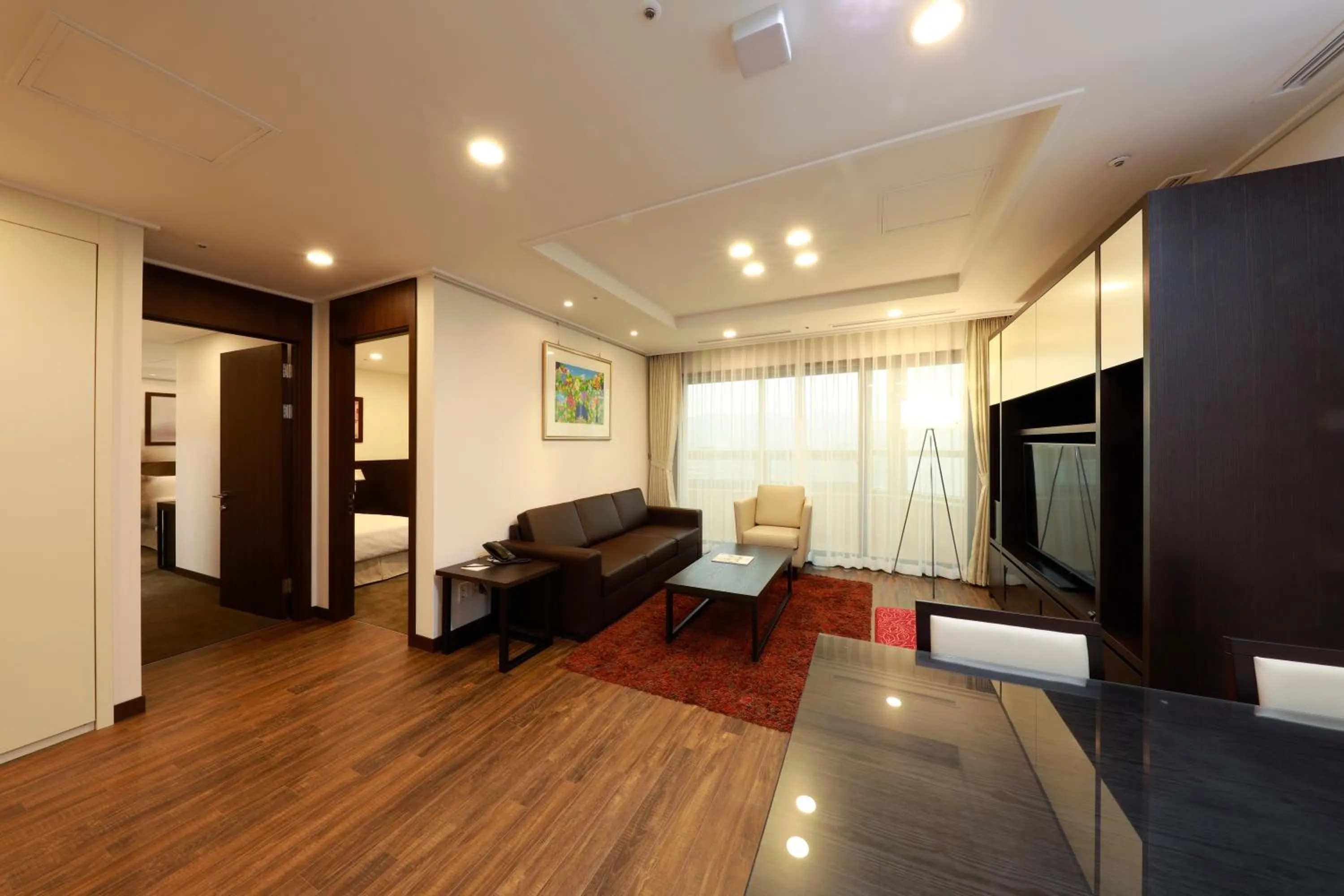 Living room in Orakai Insadong Suites