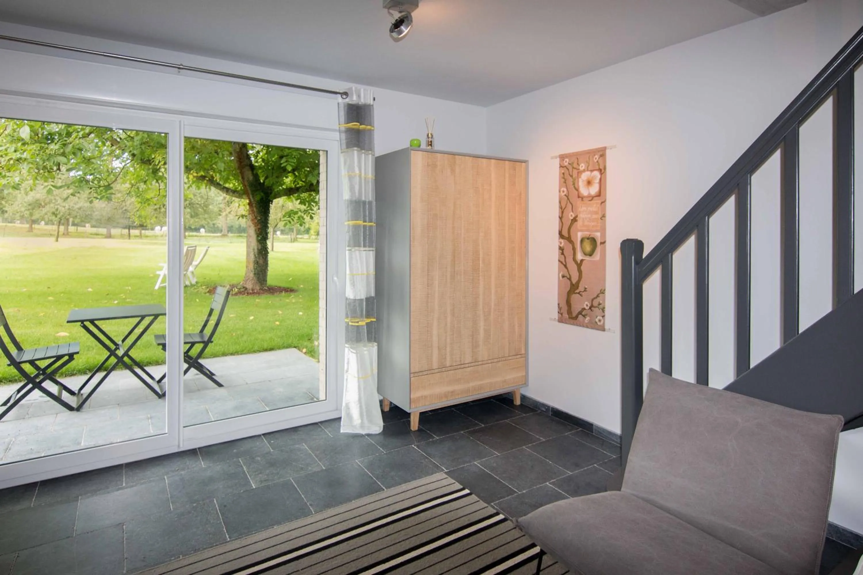 Garden in La Pomme Pétillante