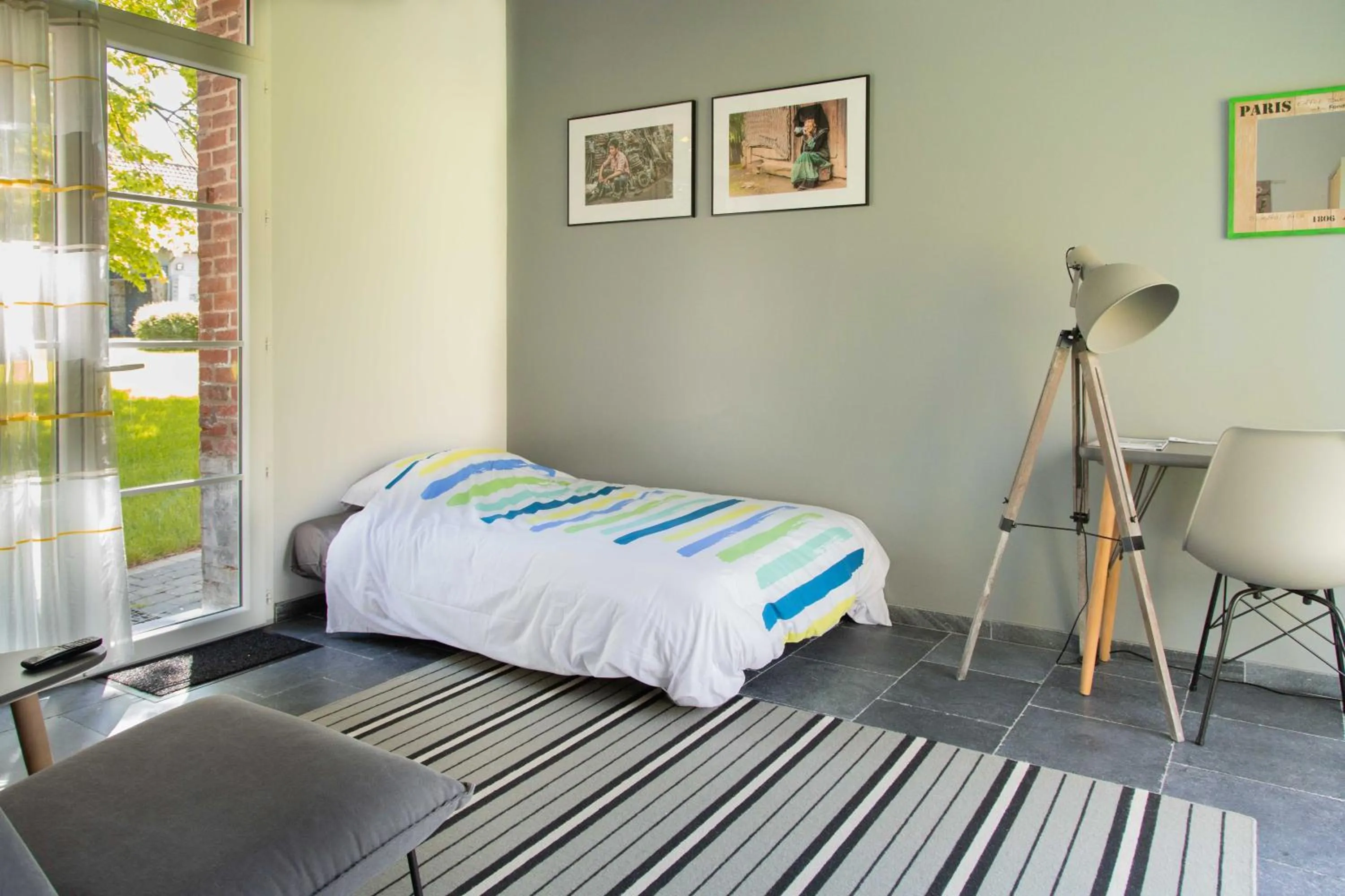 Bed in La Pomme Pétillante