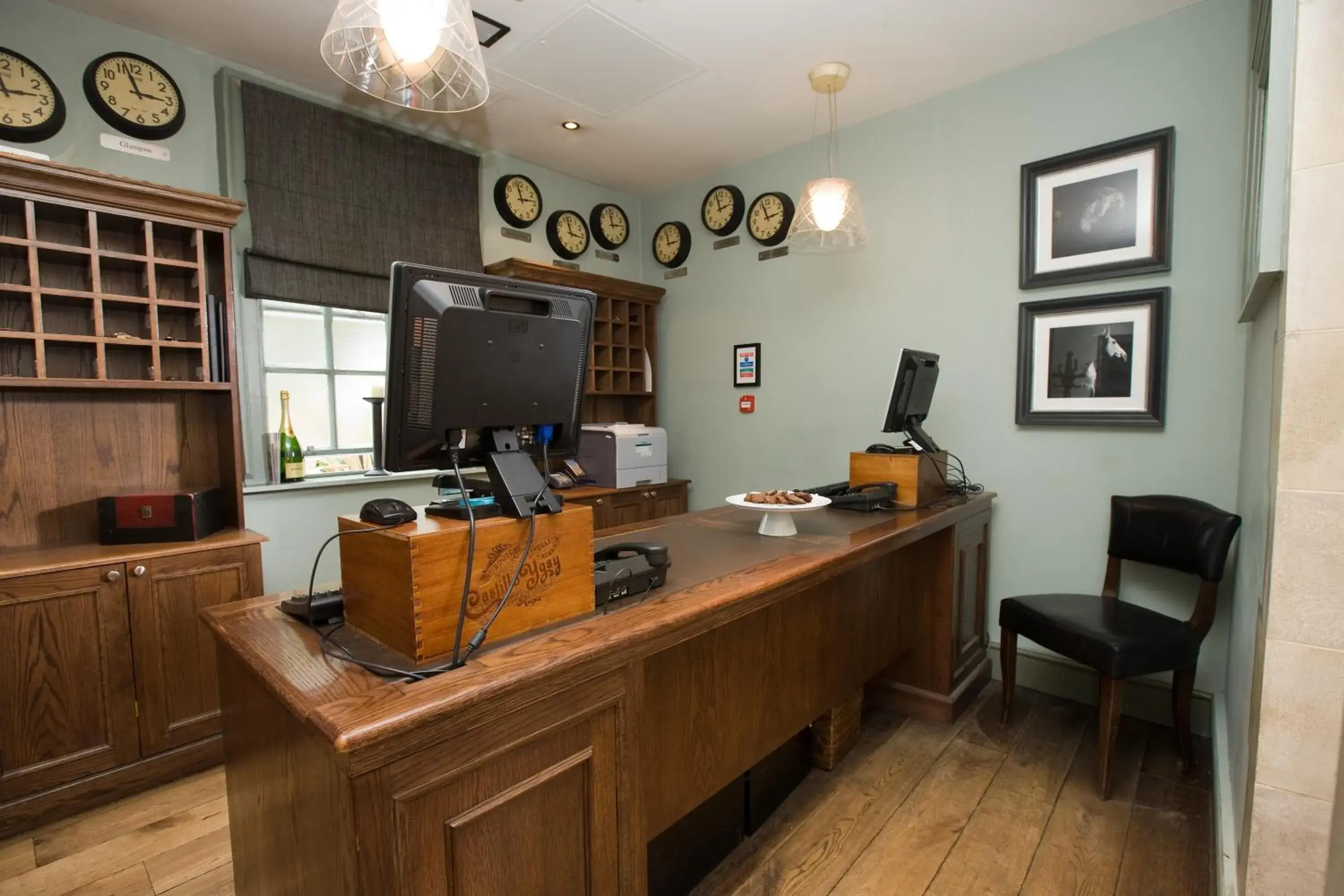 Lobby or reception in Hotel Du Vin & Bistro York Lobby or reception in Hotel Du Vin & Bistro York