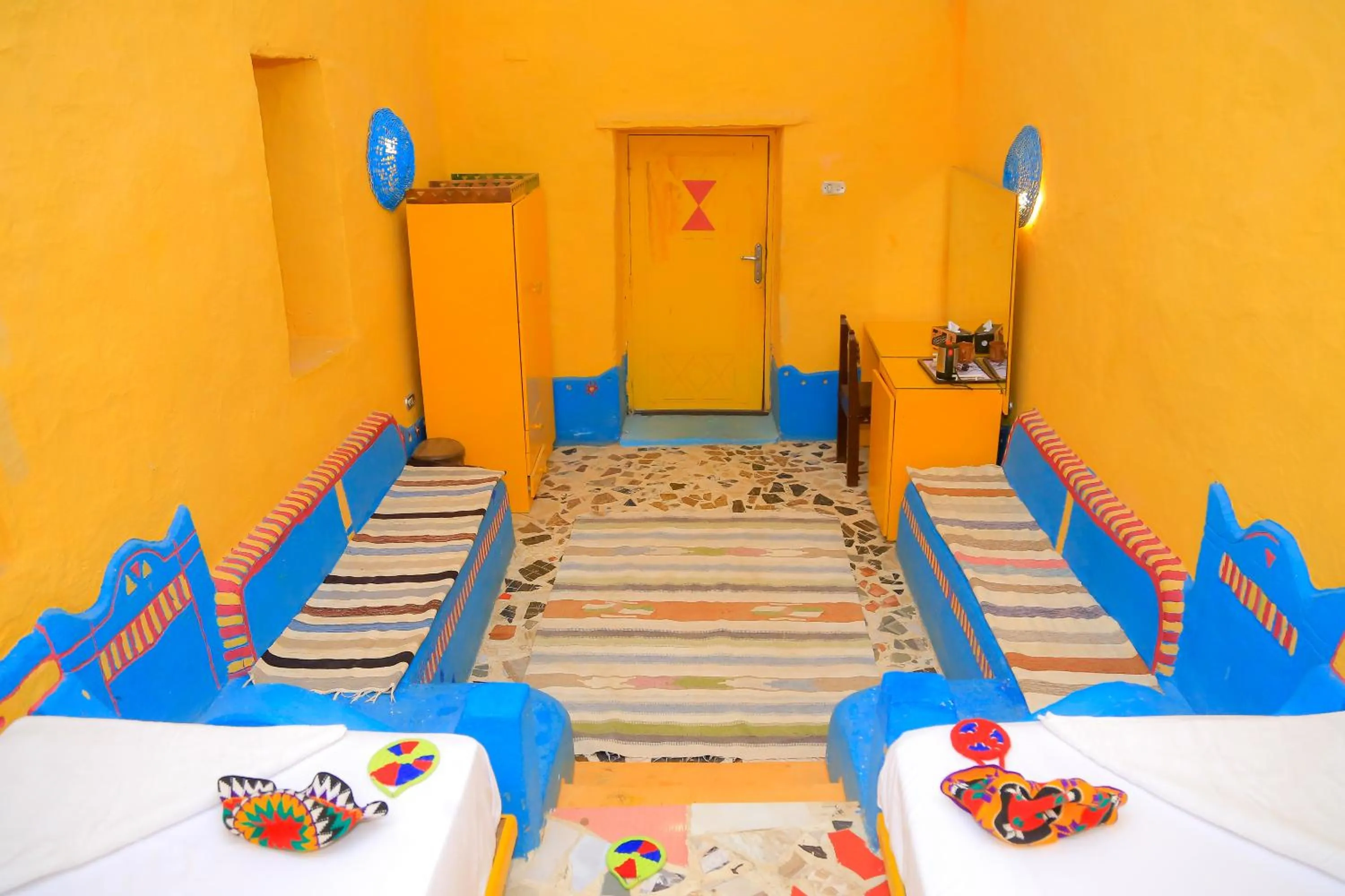Bed in Nubian Palace Eco Lodge - A Nubian Home Since 1959