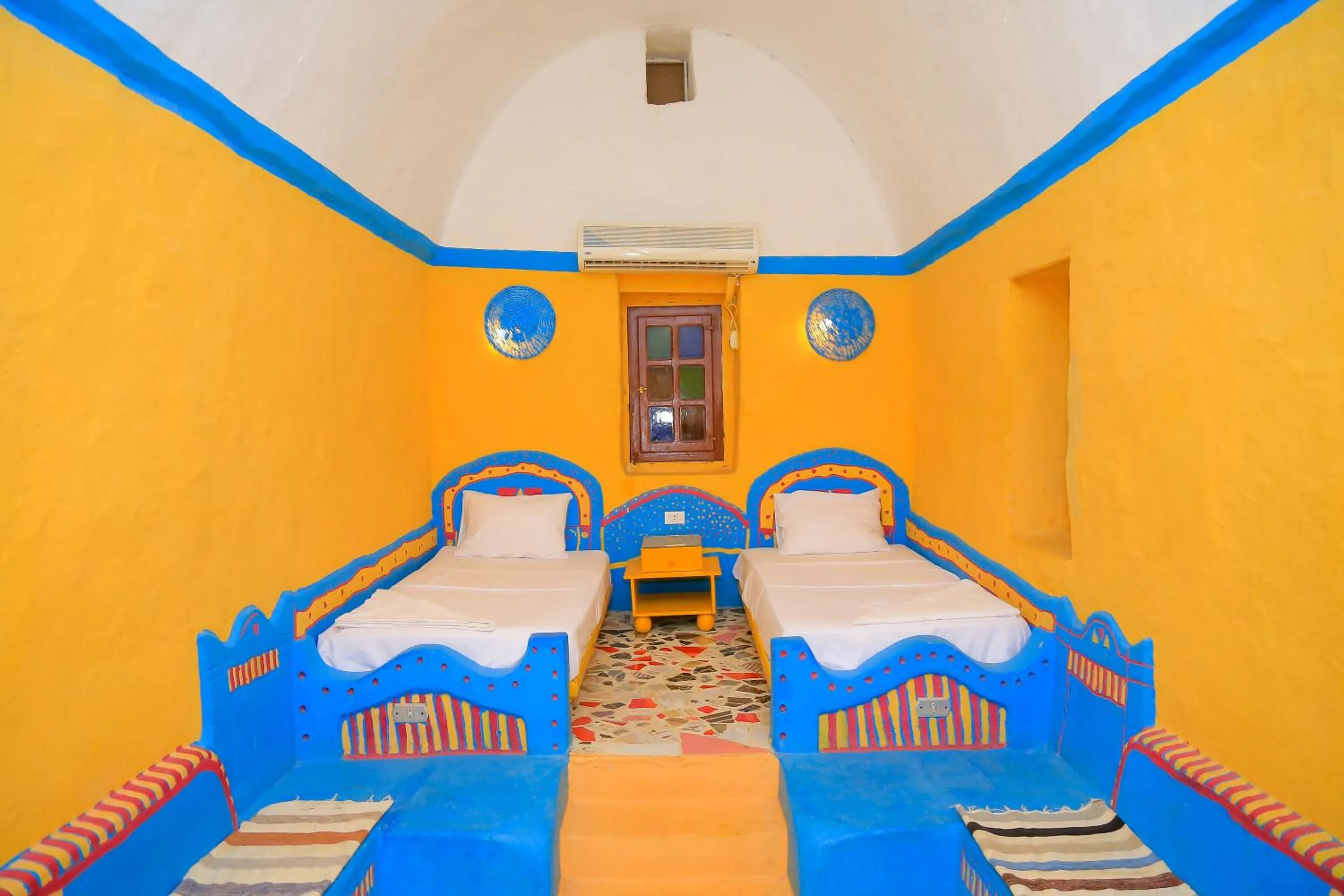 Bed in Nubian Palace Eco Lodge - A Nubian Home Since 1959
