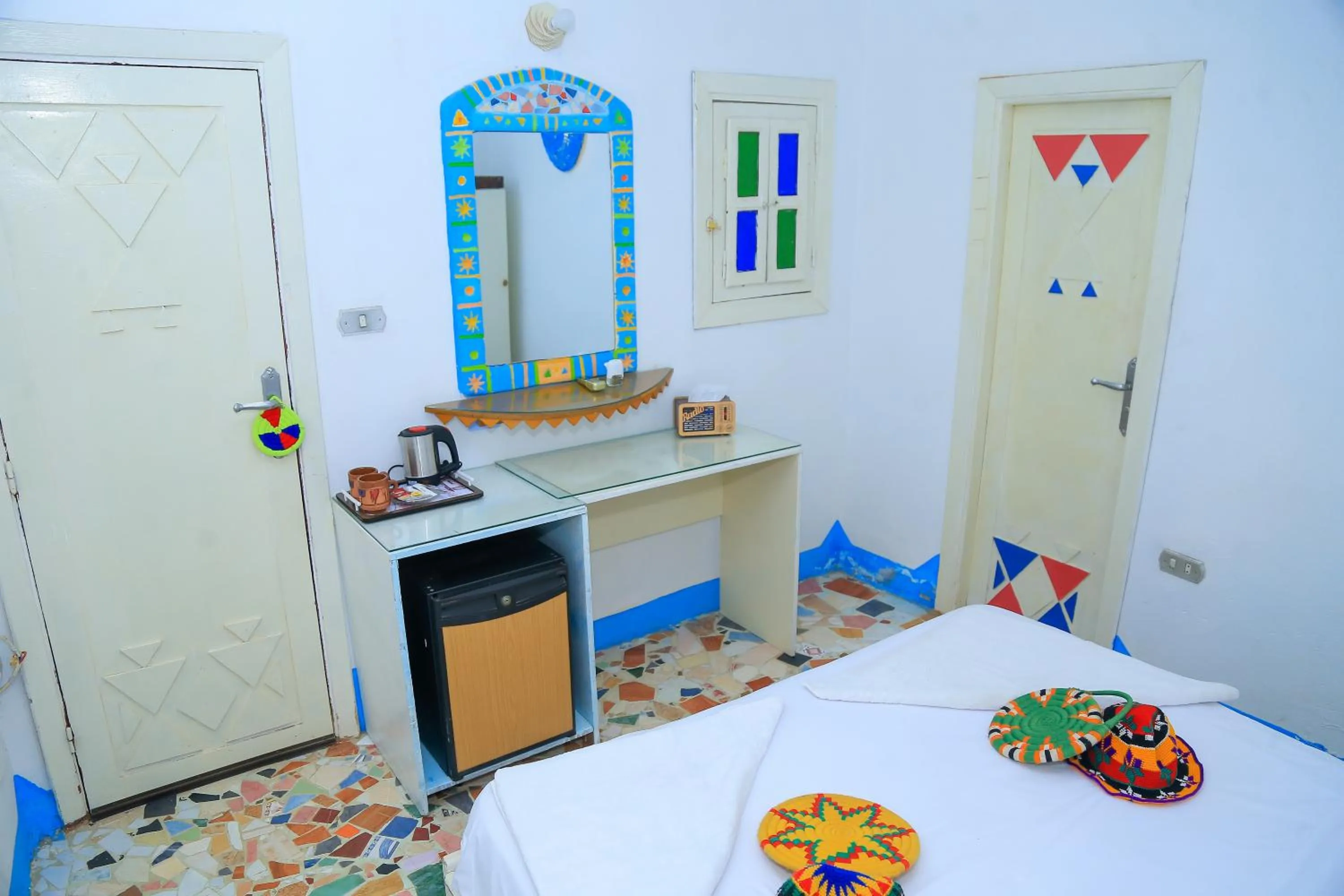 Bed in Nubian Palace Eco Lodge - A Nubian Home Since 1959