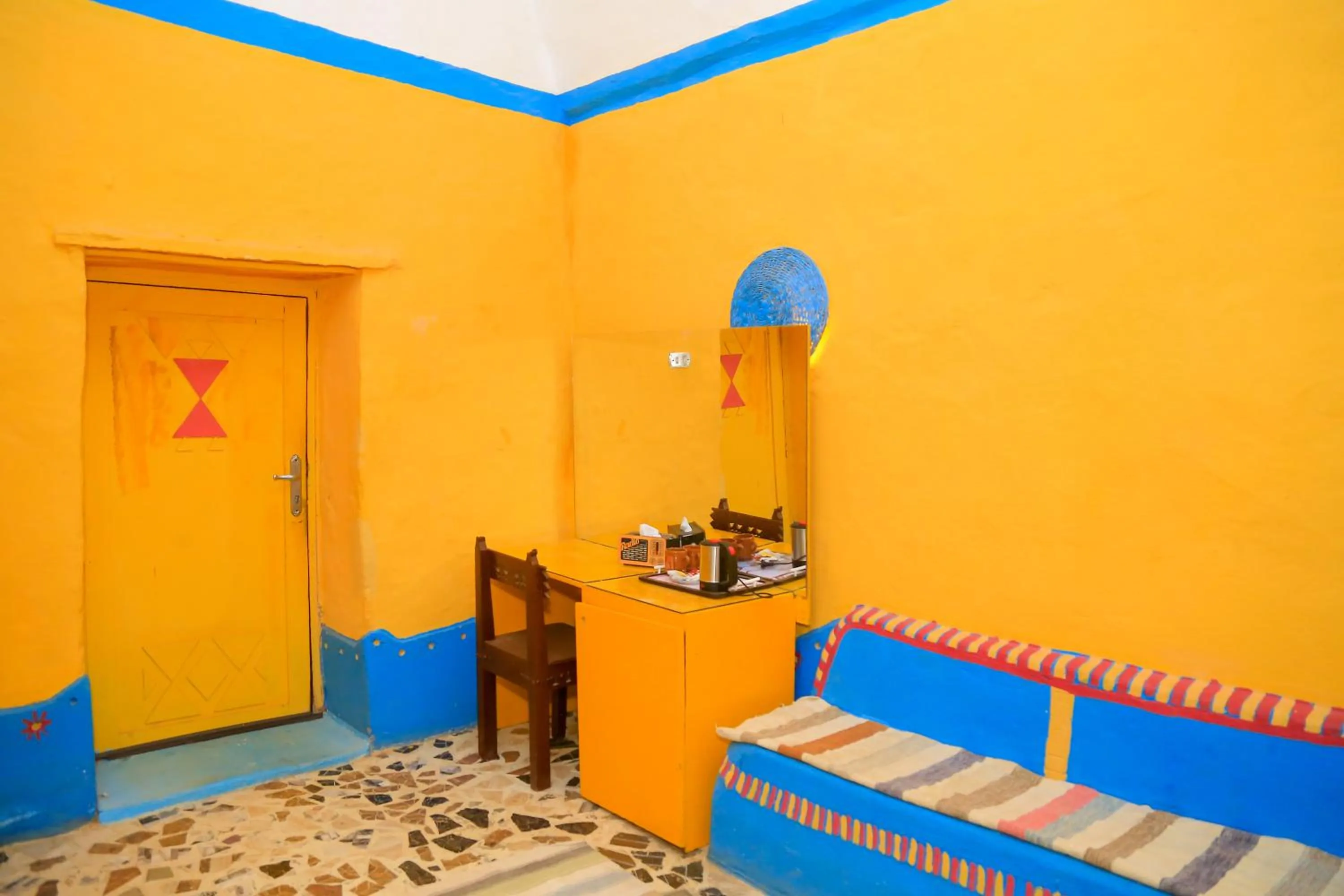 Bed in Nubian Palace Eco Lodge - A Nubian Home Since 1959