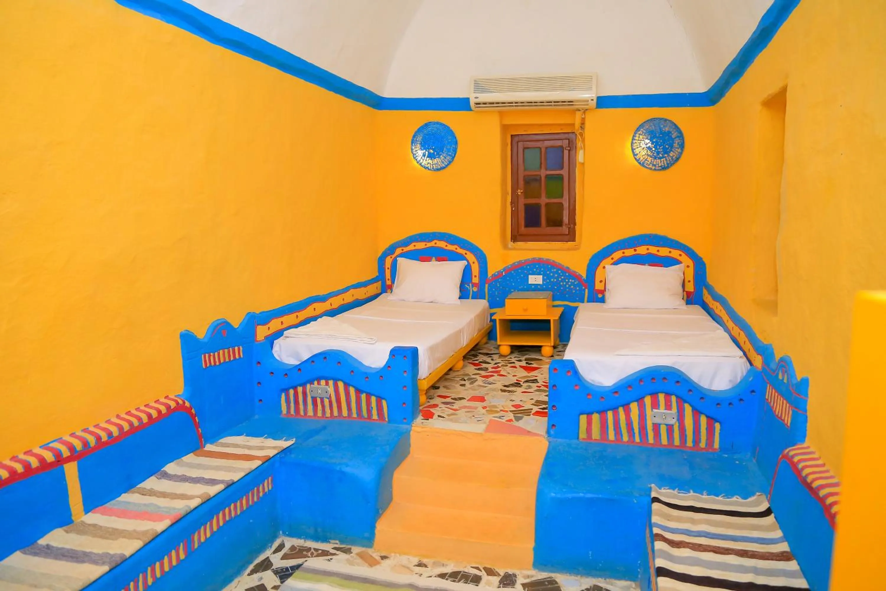 Bed in Nubian Palace Eco Lodge - A Nubian Home Since 1959