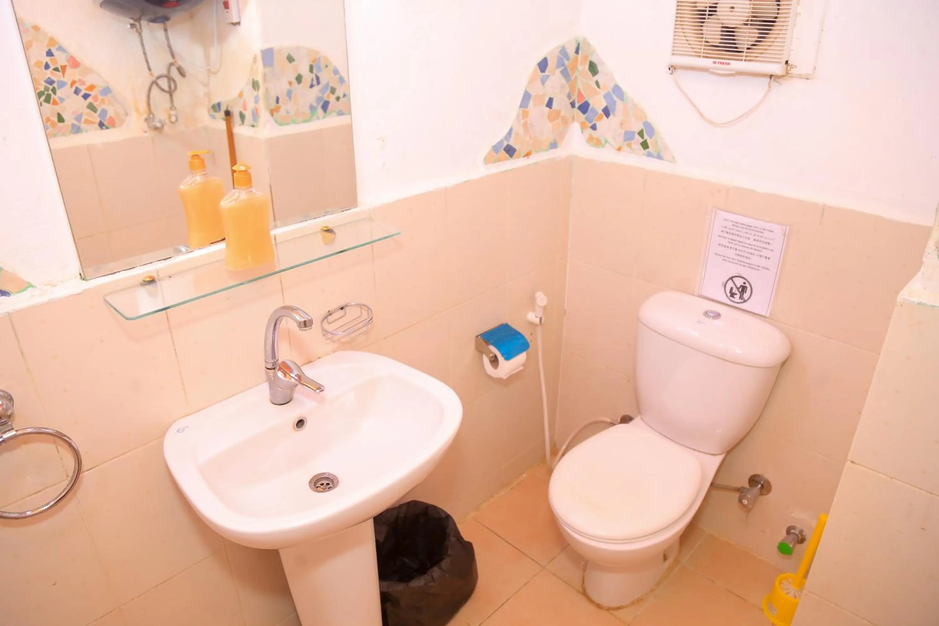 Shower in Nubian Palace Eco Lodge - A Nubian Home Since 1959