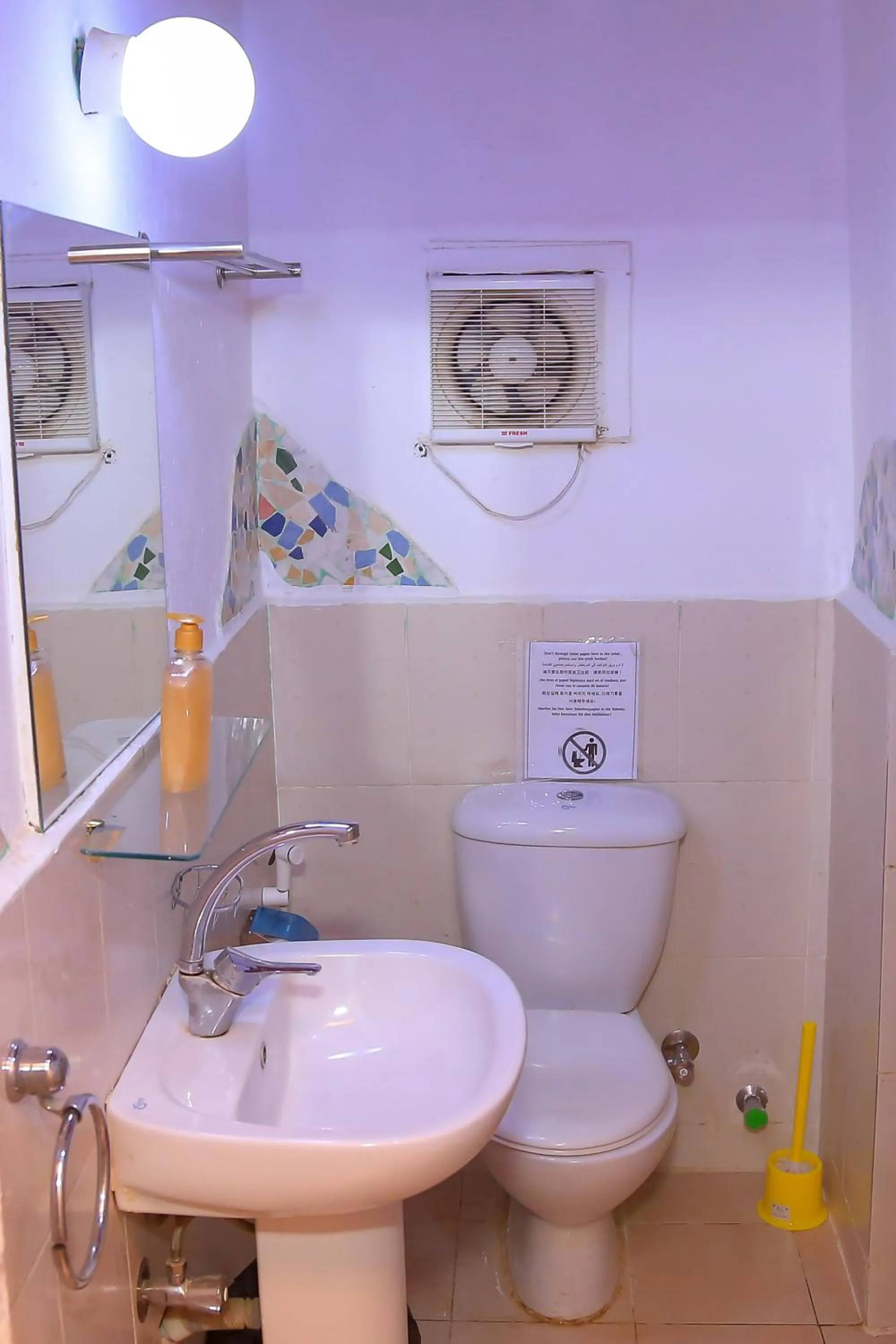 Shower in Nubian Palace Eco Lodge - A Nubian Home Since 1959