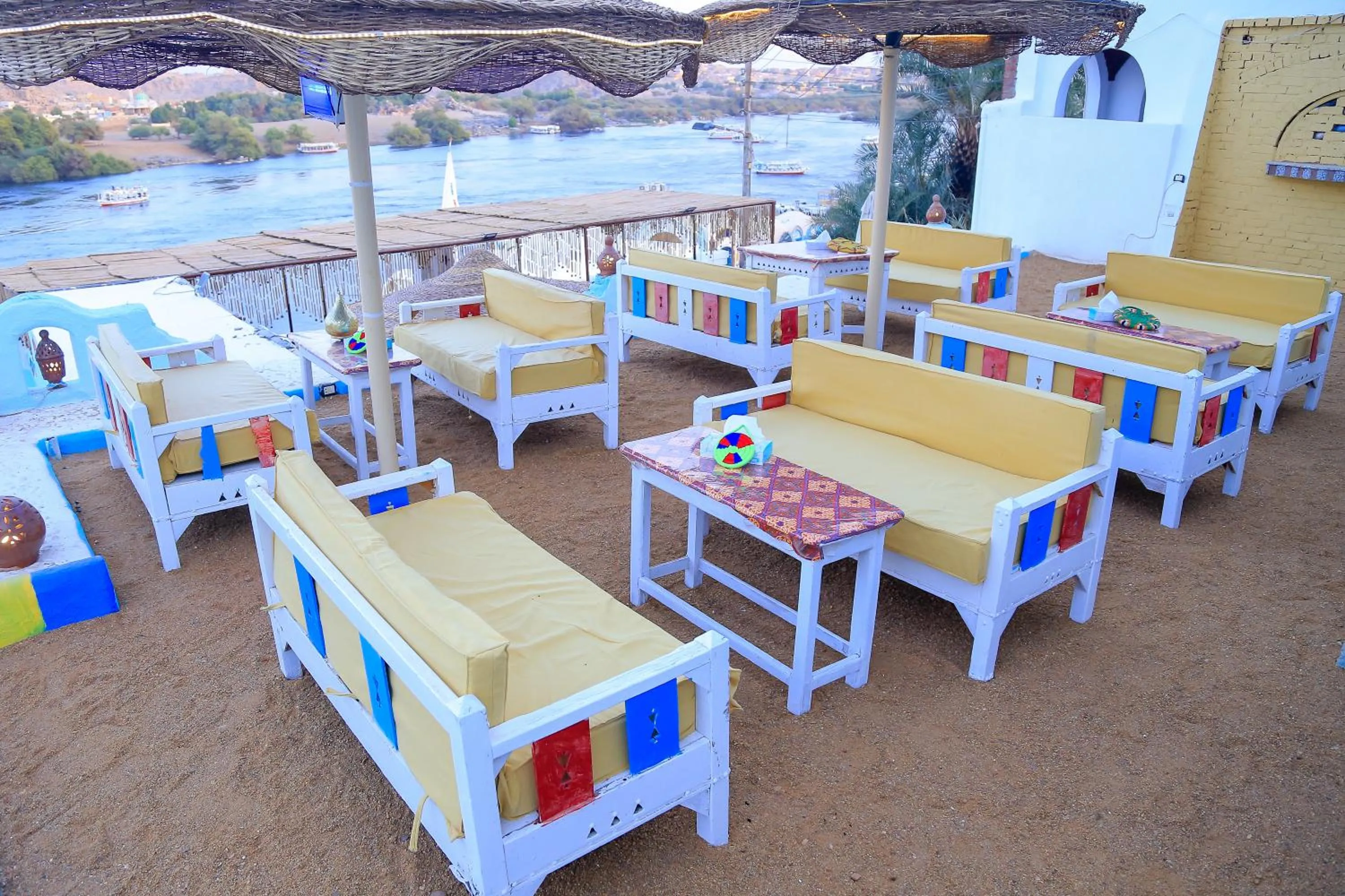 Balcony/Terrace in Nubian Palace Eco Lodge - A Nubian Home Since 1959