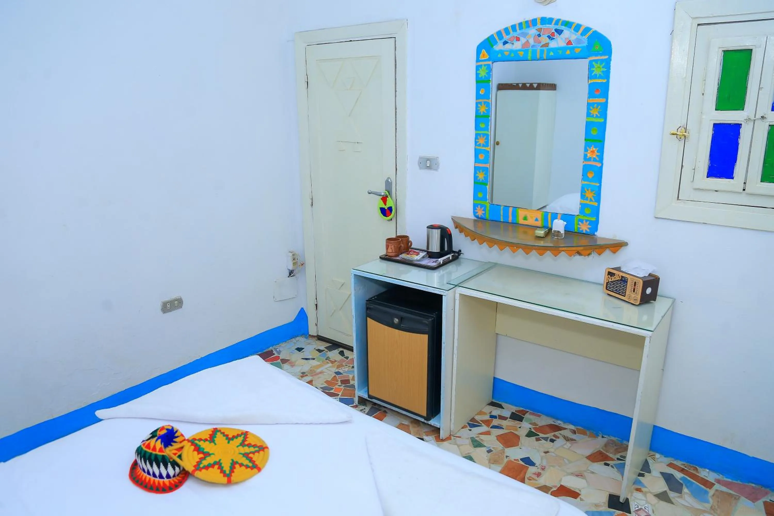 Bed in Nubian Palace Eco Lodge - A Nubian Home Since 1959