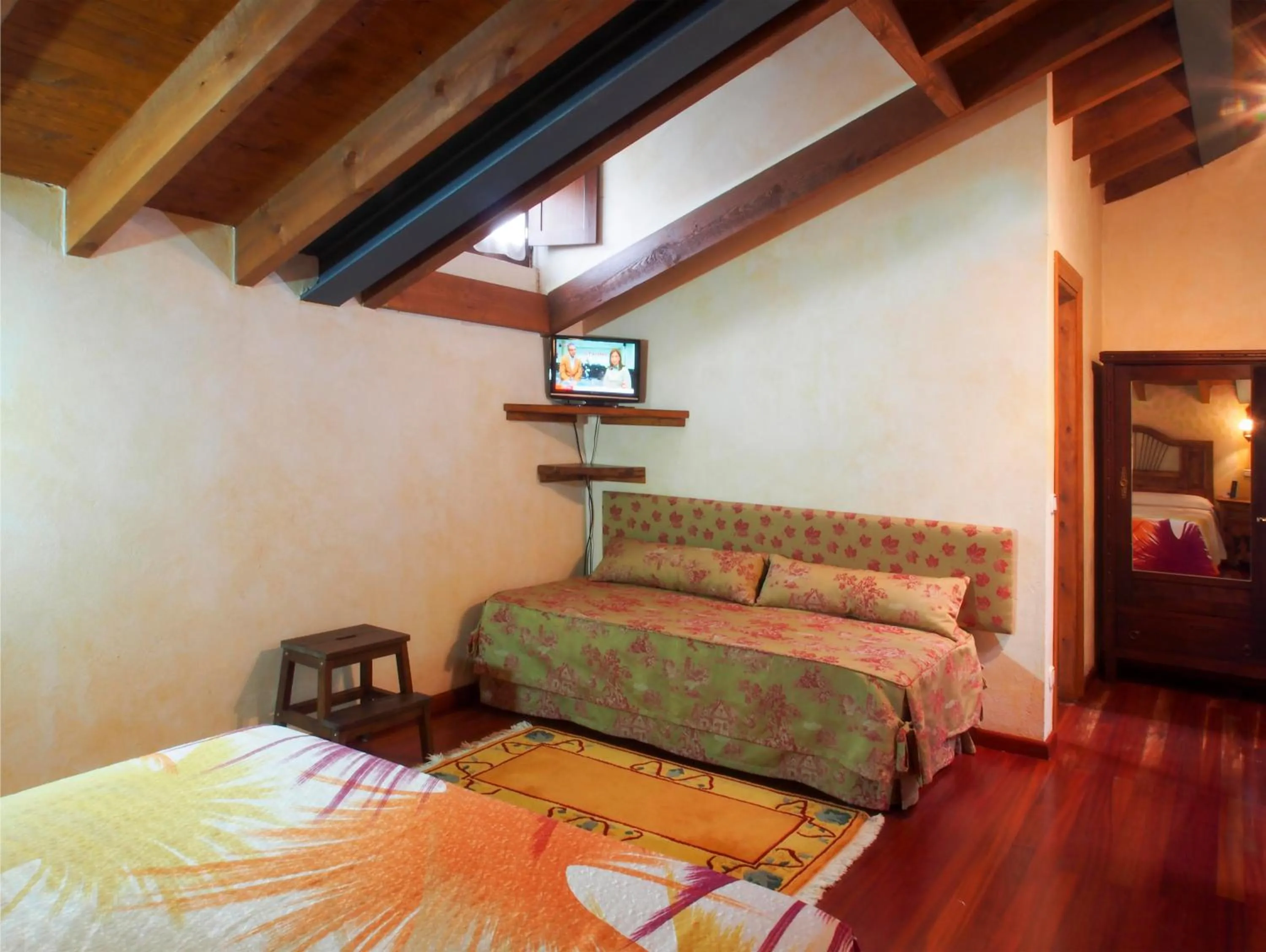 Bed in Hotel Rural Sucuevas