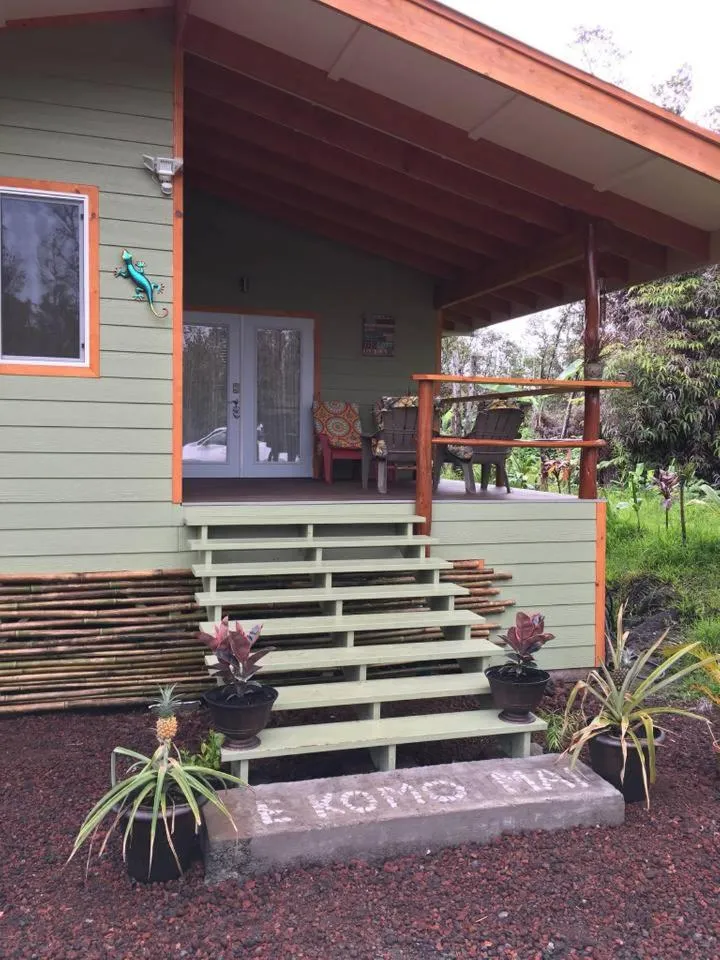 Facade/entrance in Volcano Eco Cabin & Eco Lodge