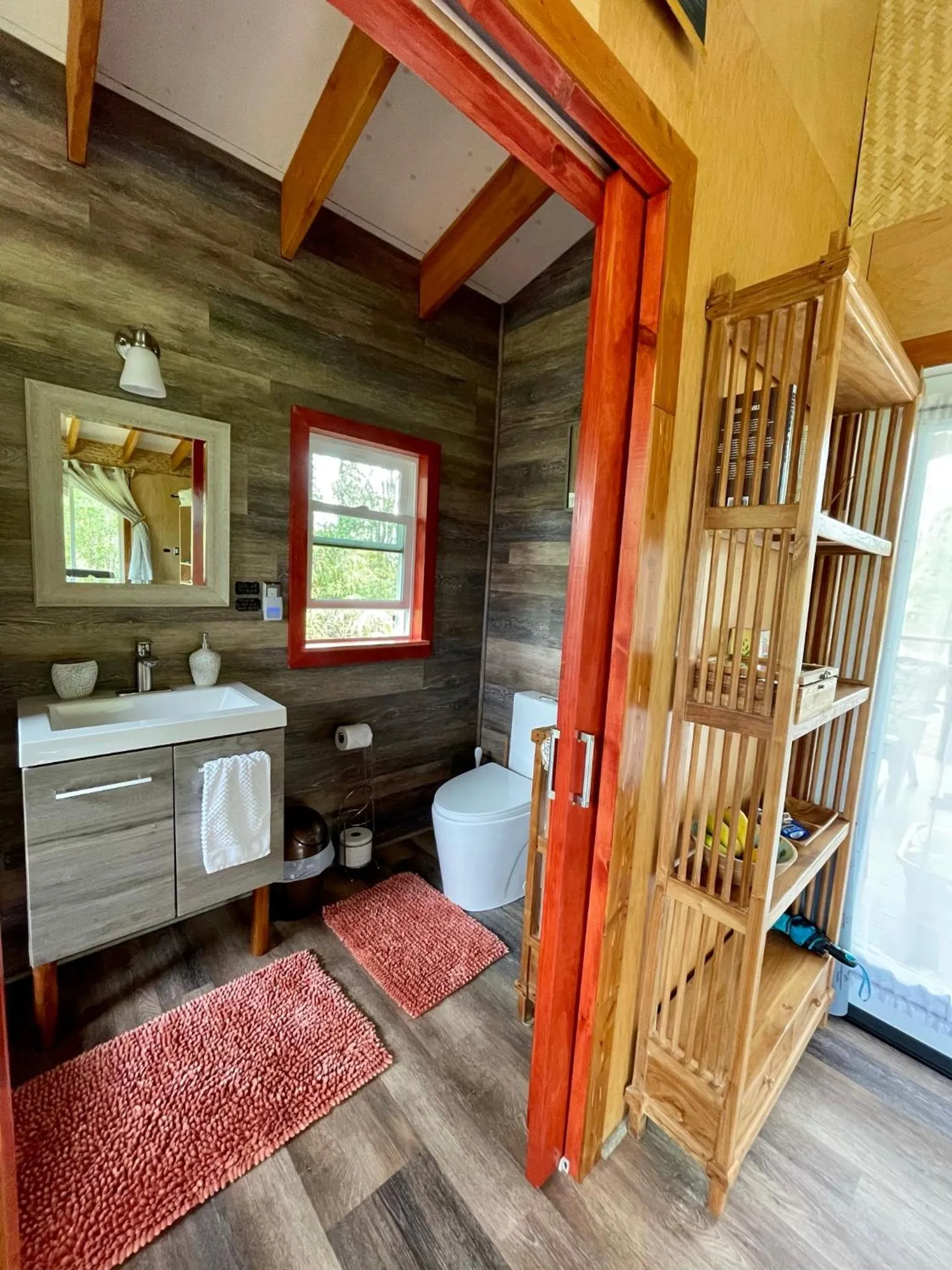 Bathroom in Volcano Eco Cabin & Eco Lodge