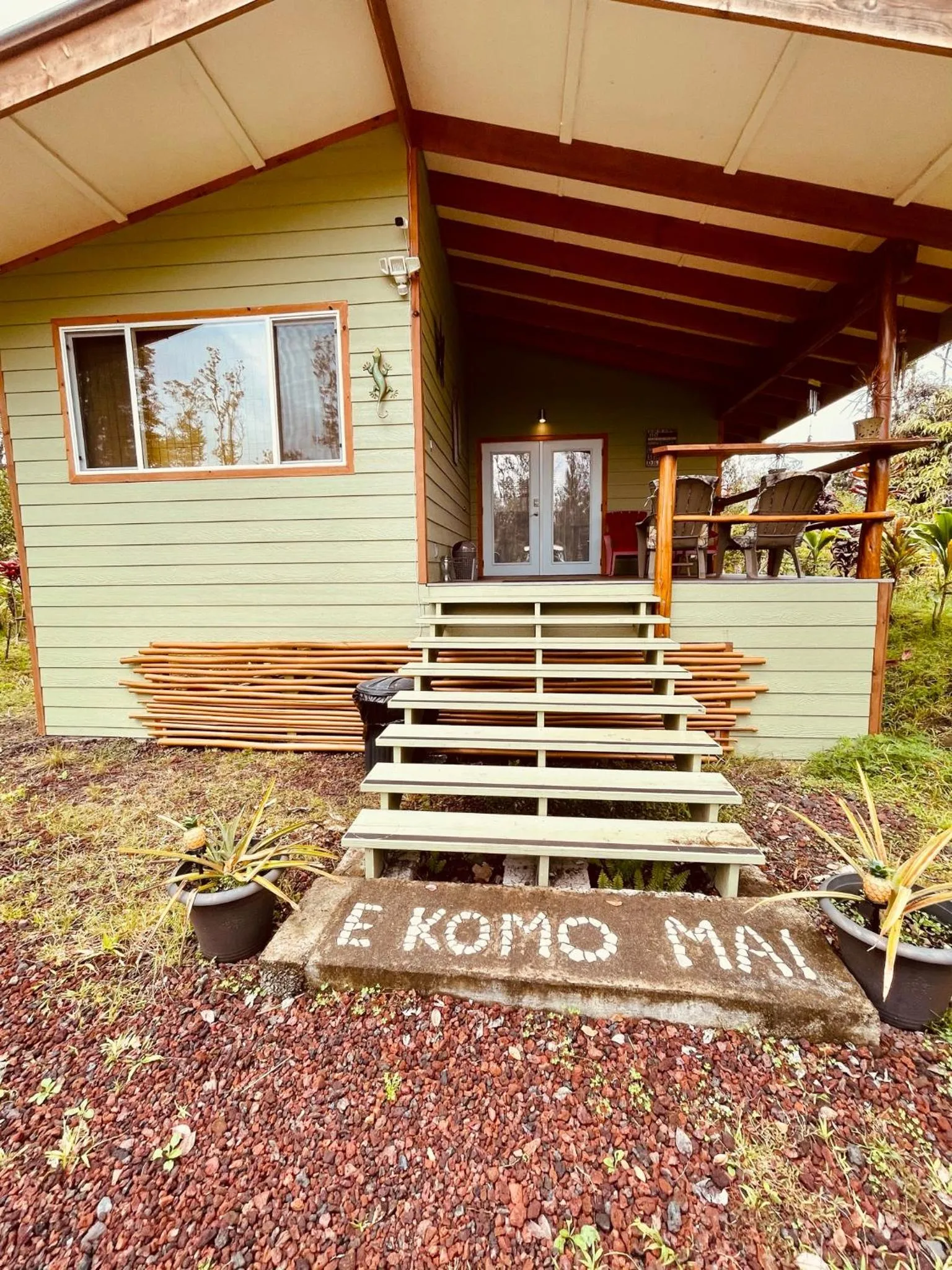 Property building in Volcano Eco Cabin & Eco Lodge