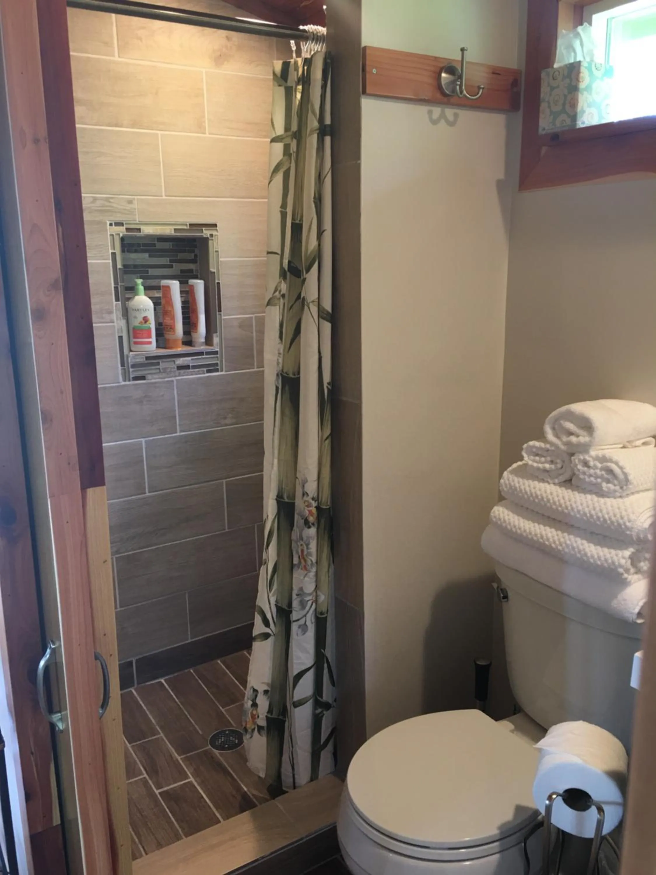 Bathroom in Volcano Eco Cabin & Eco Lodge