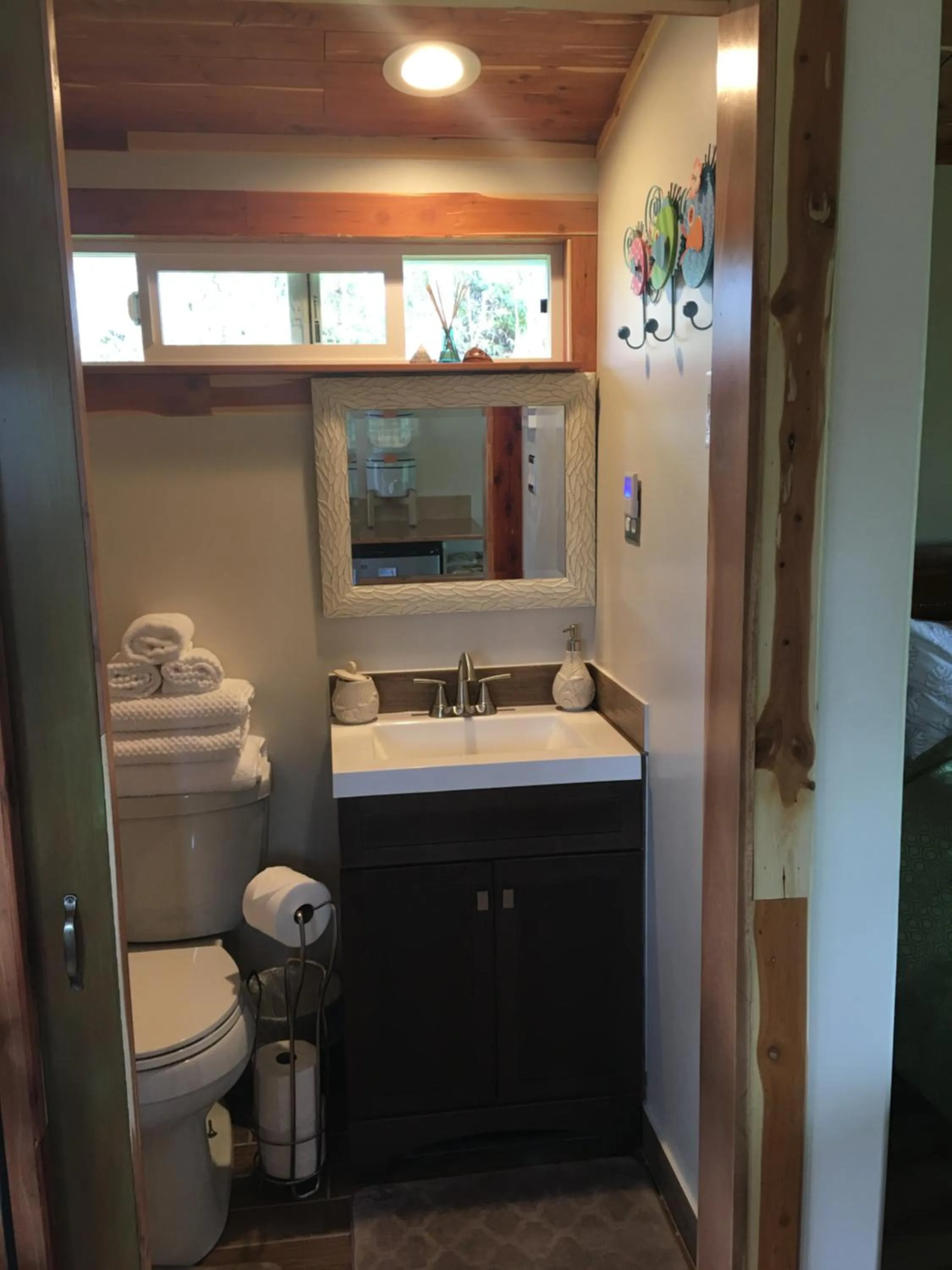 Toilet in Volcano Eco Cabin & Eco Lodge