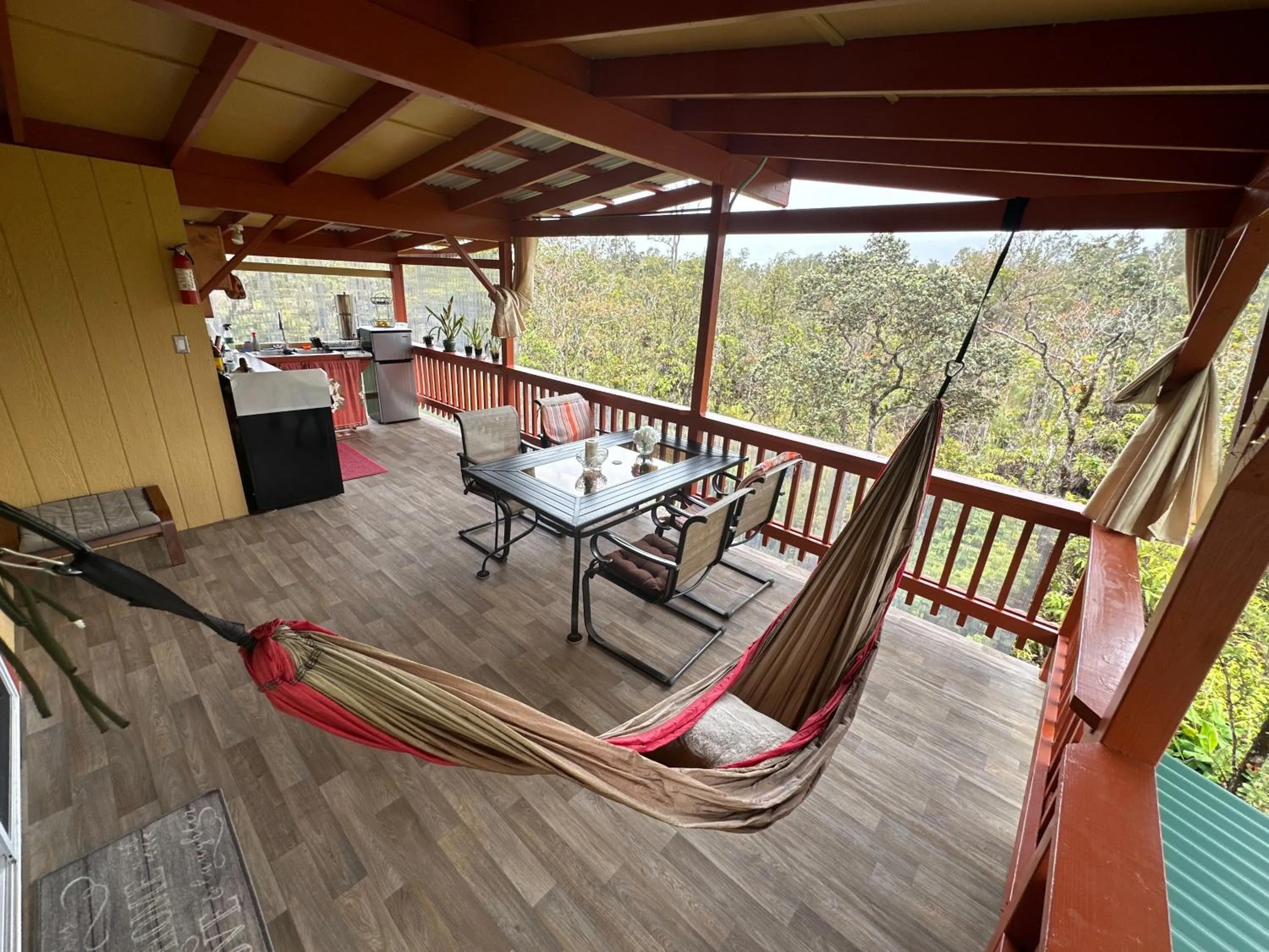 Natural landscape in Volcano Eco Cabin & Eco Lodge