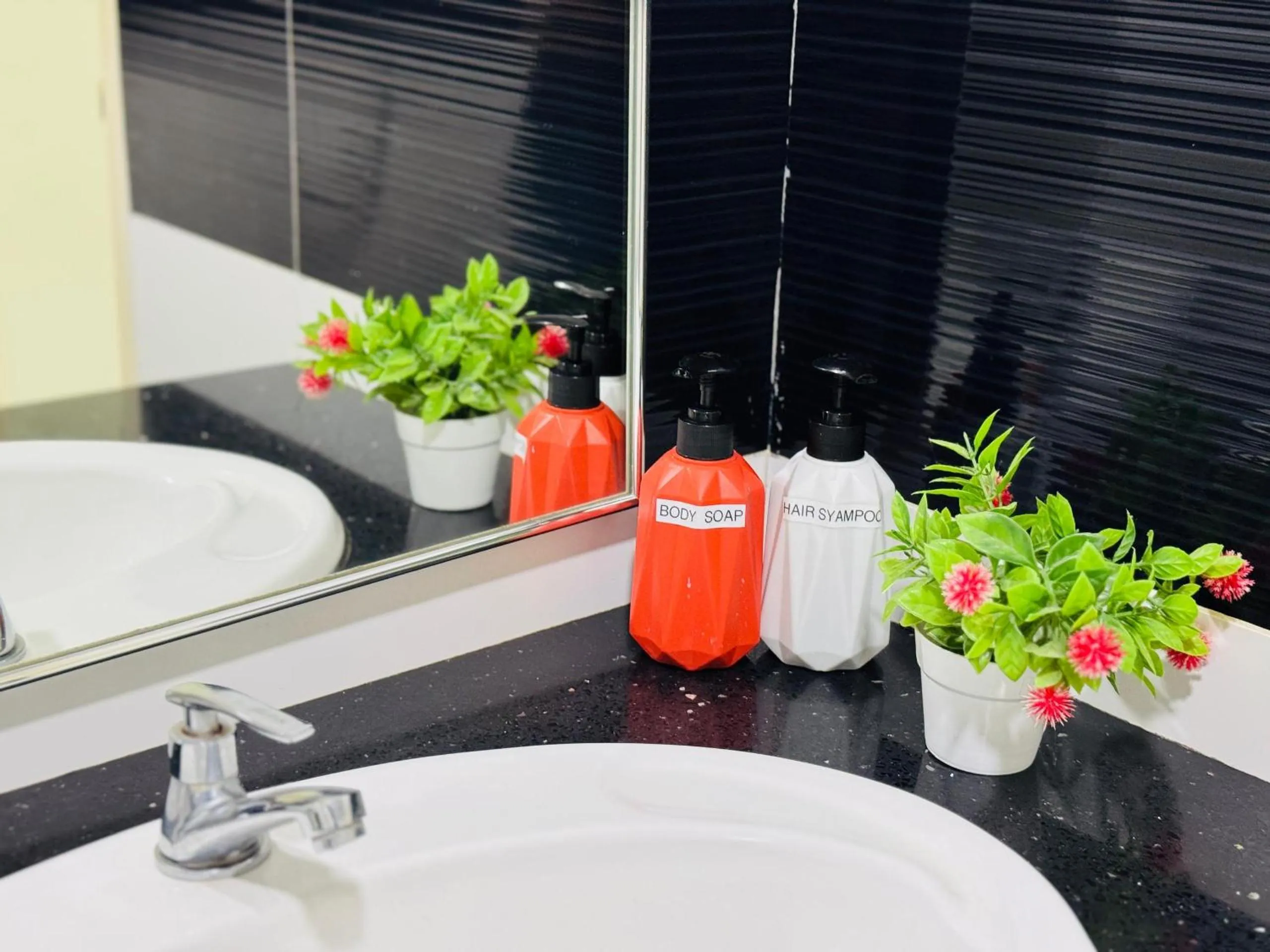 Bathroom in Hejmo Suites