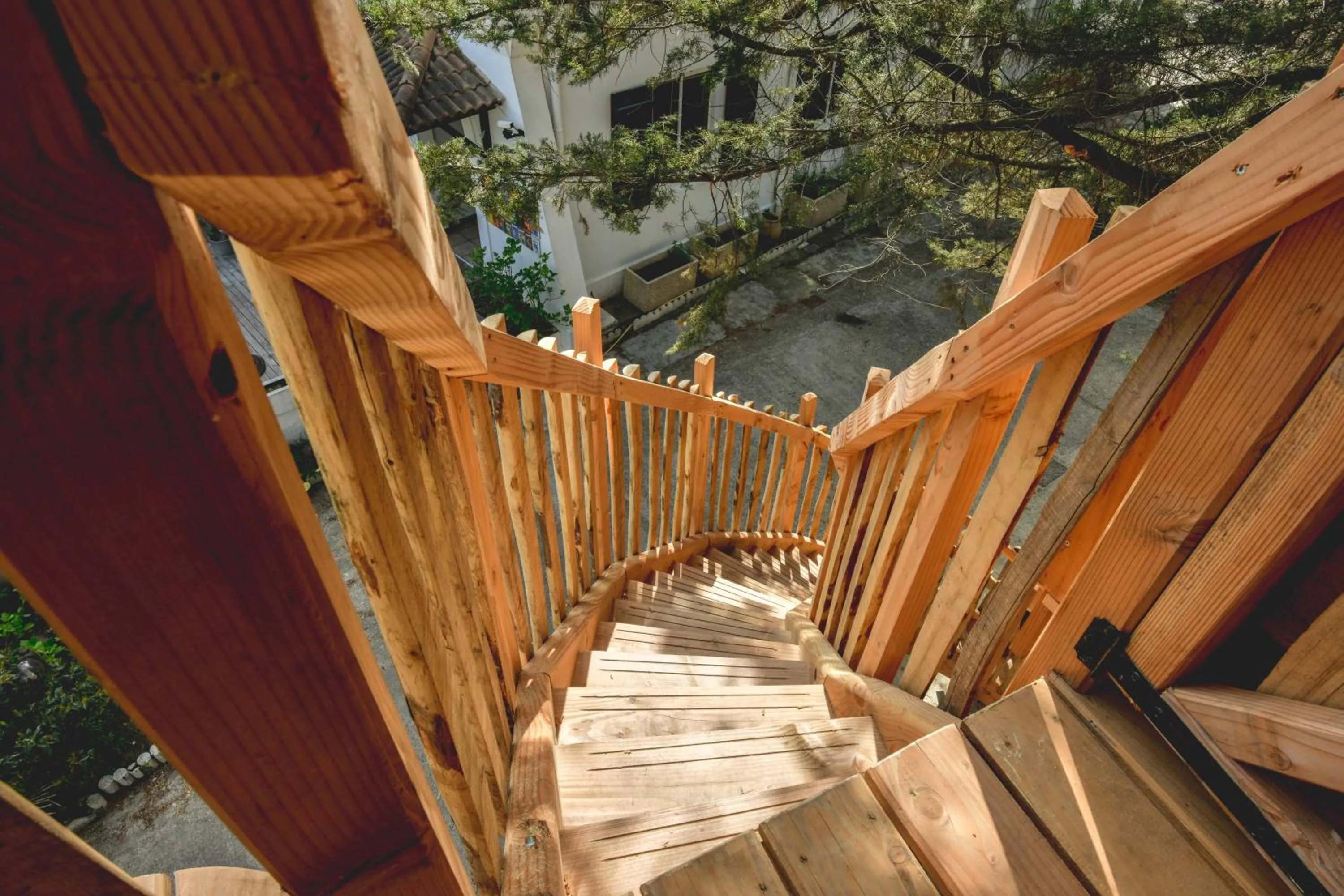 Balcony/Terrace in Logis Hôtel Emeraude des Bois