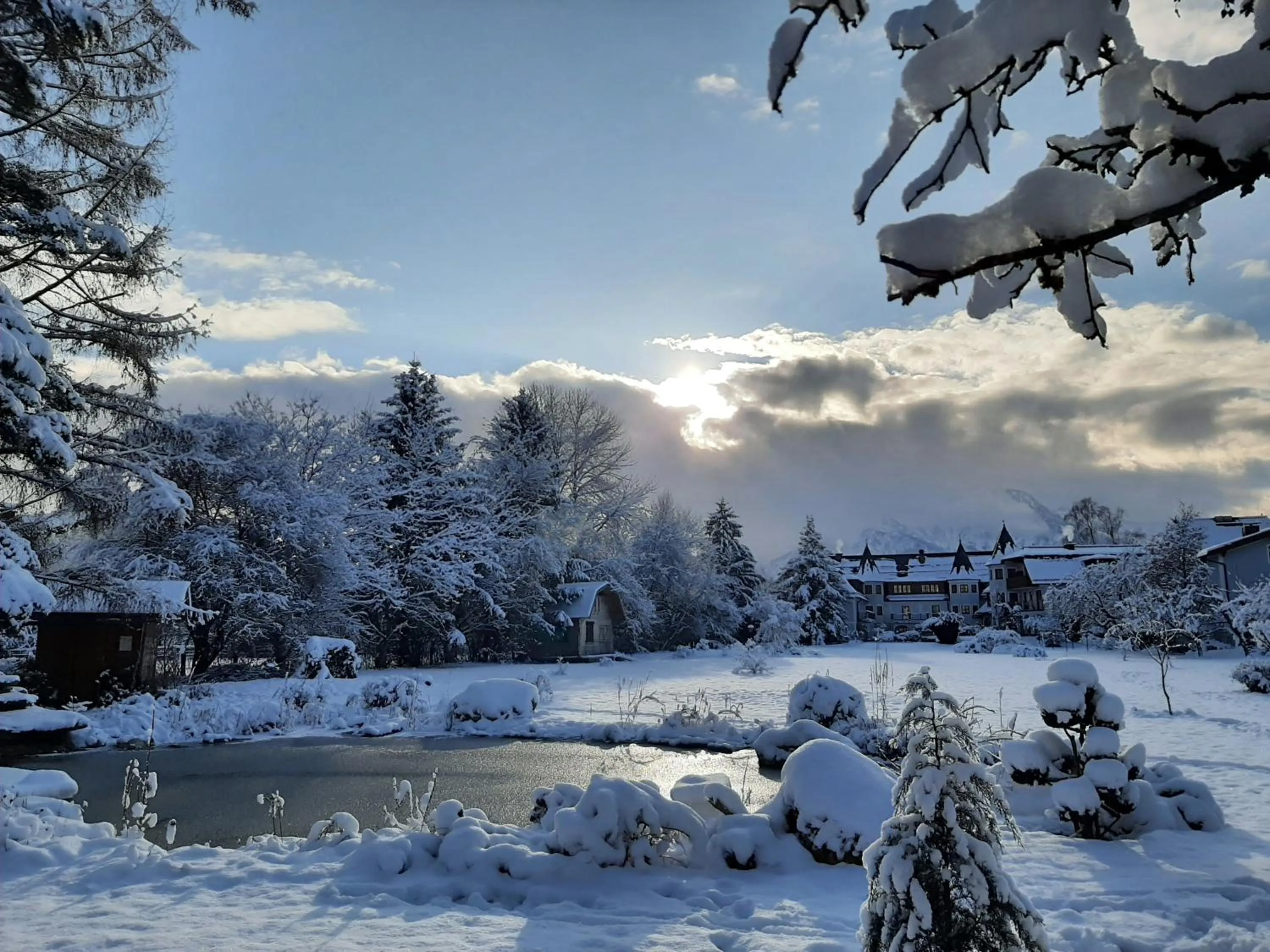 Garden in Gasthof Hotel Doktorwirt