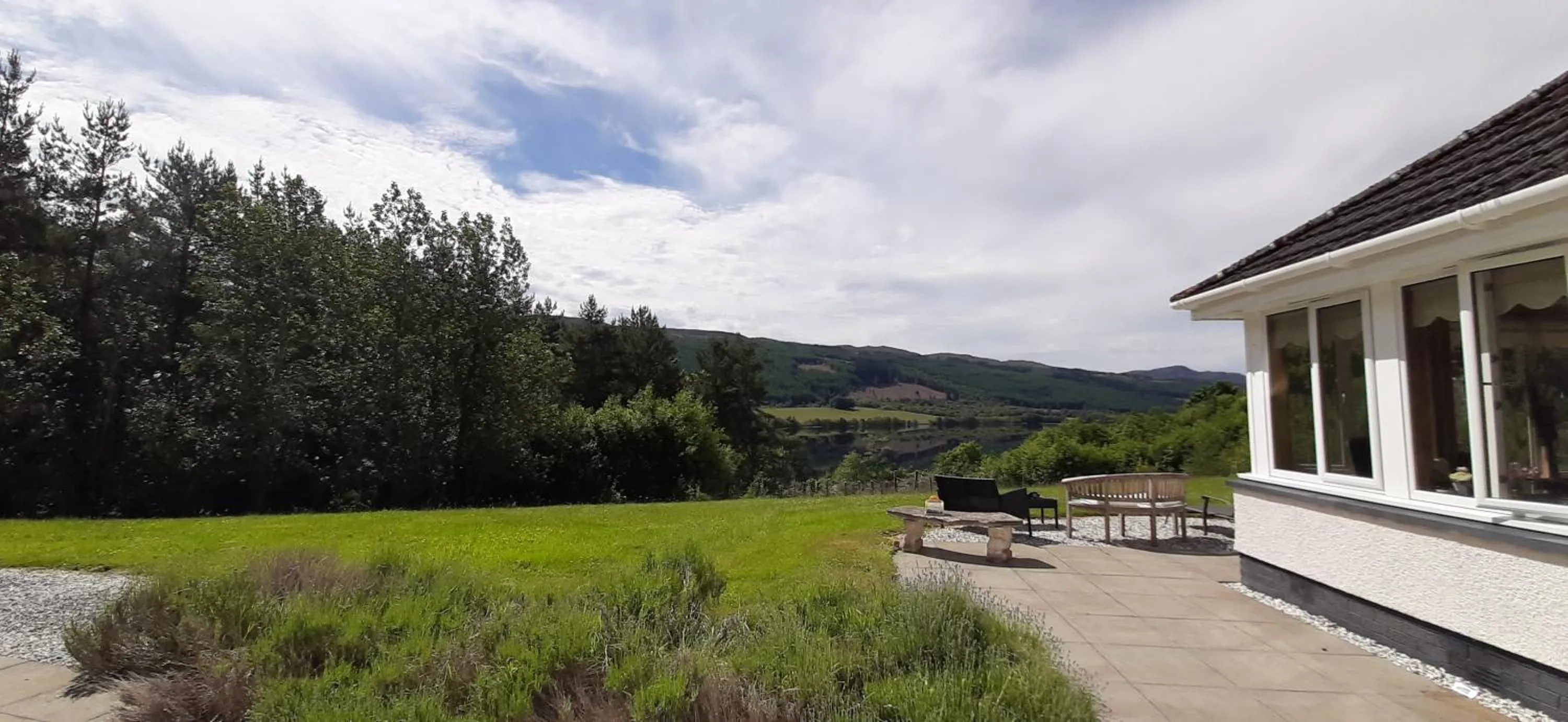 Lake view in High March