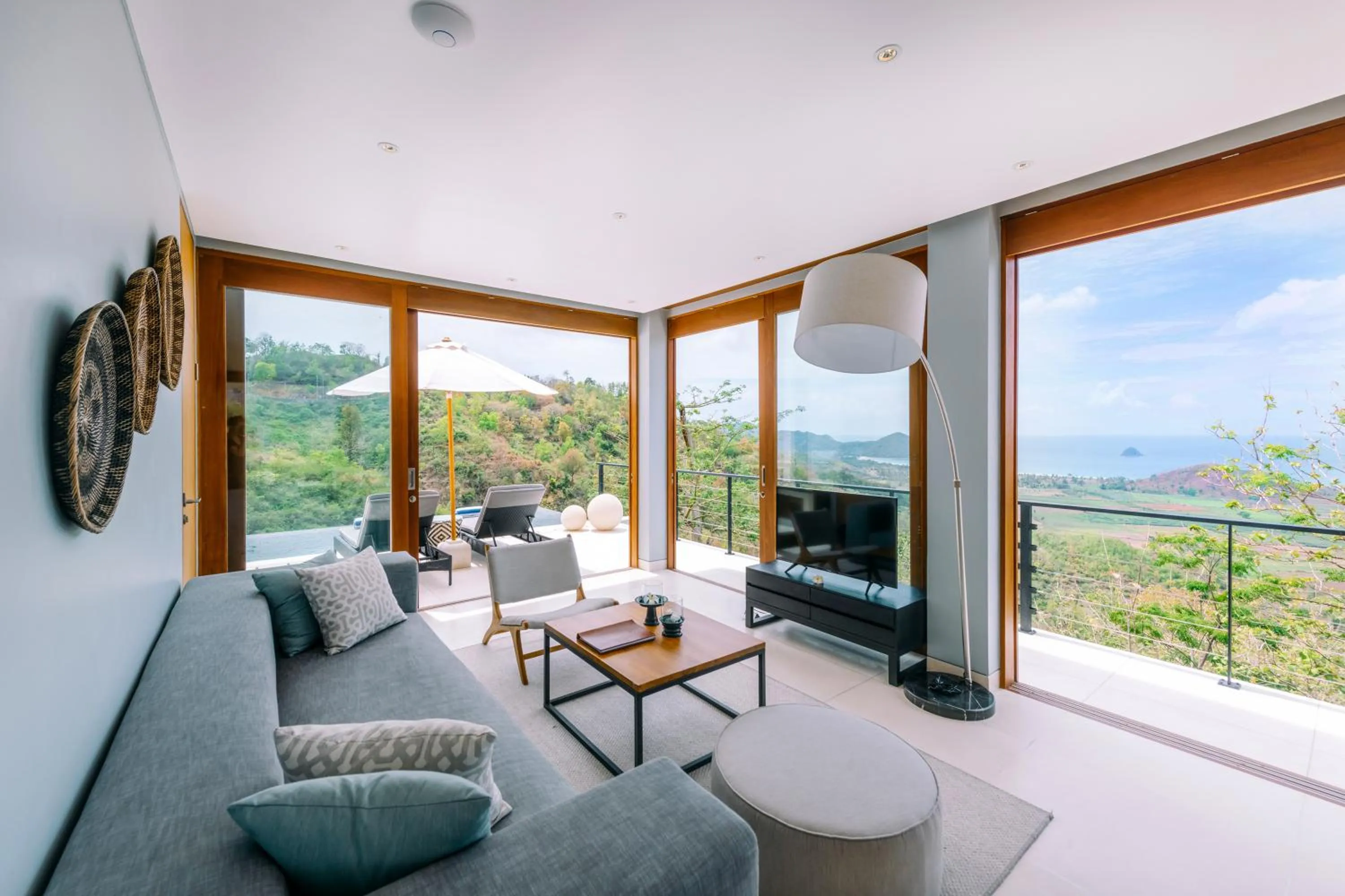 Living room in Selong Selo Resort and Villas