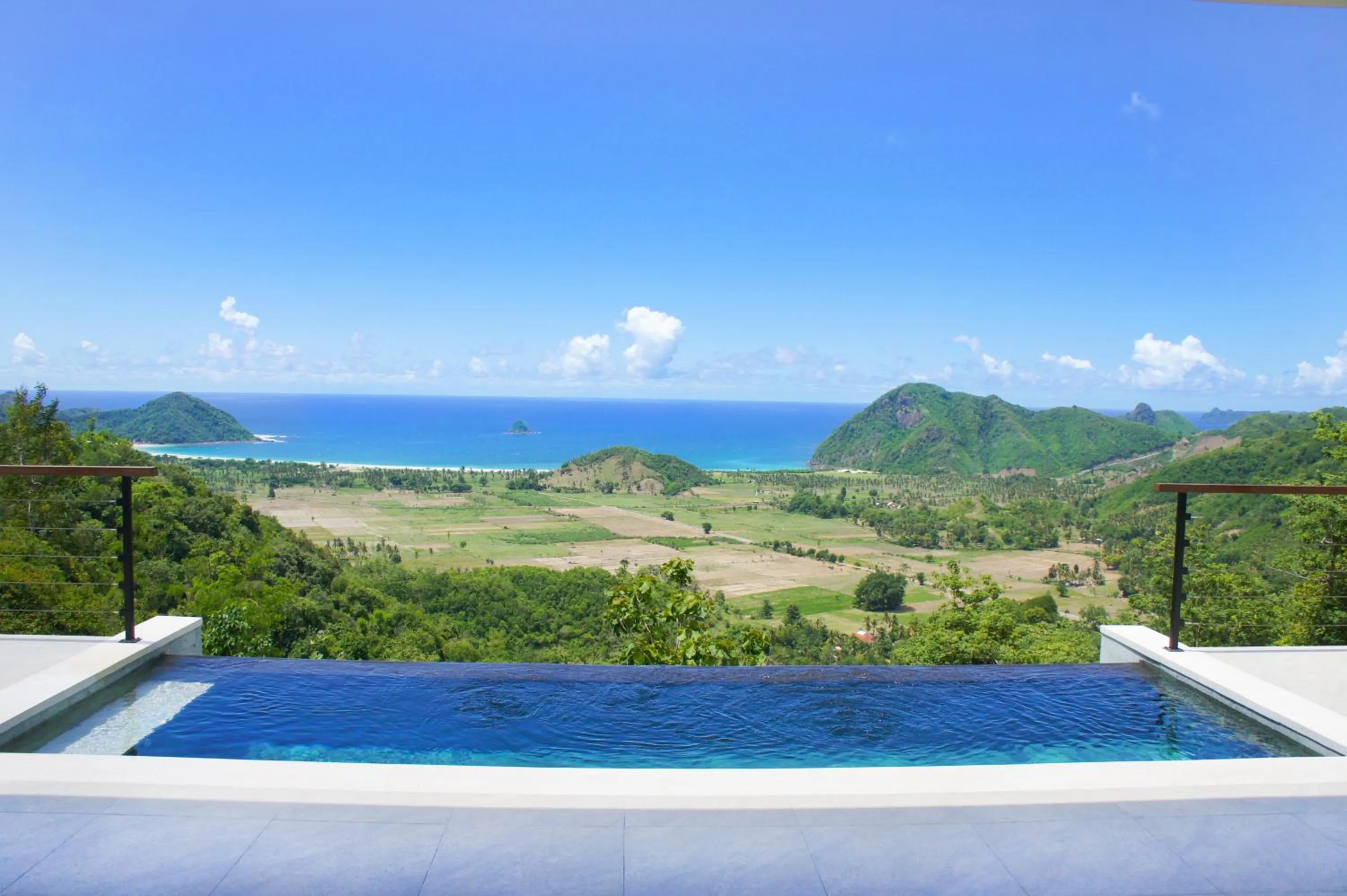 Pool view in Selong Selo Resort and Villas