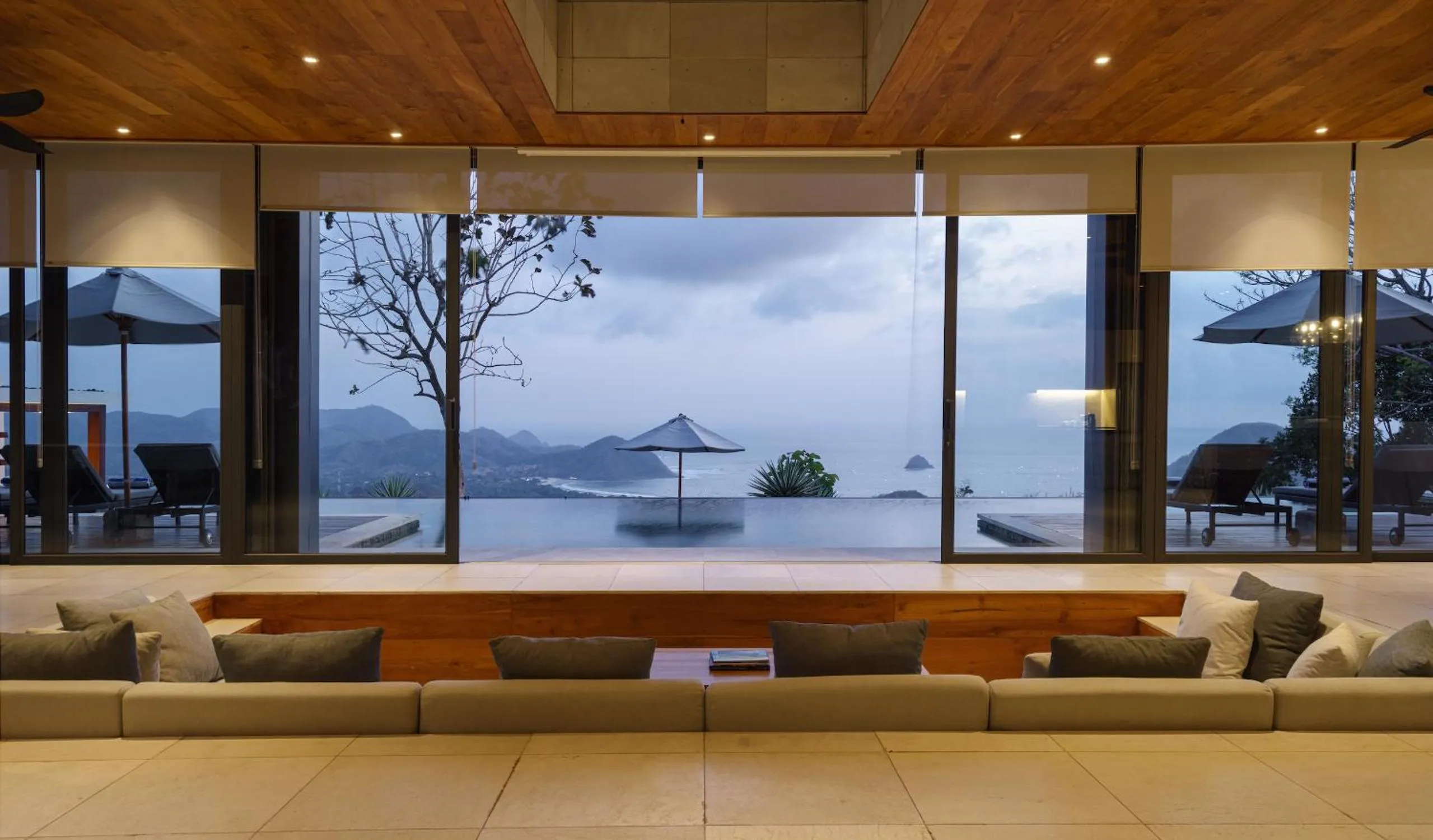 Living room in Selong Selo Resort and Villas