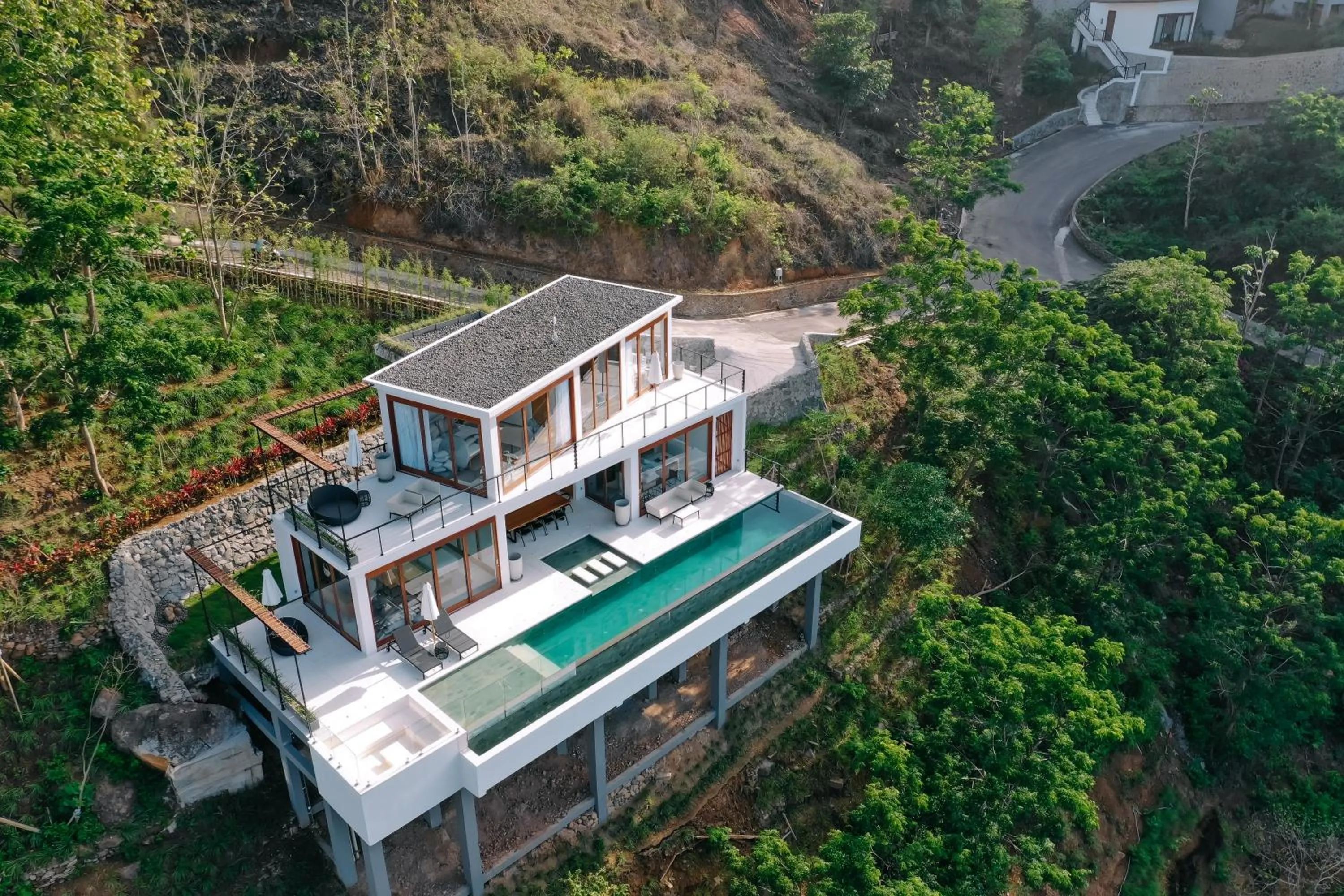 Property building in Selong Selo Resort and Villas