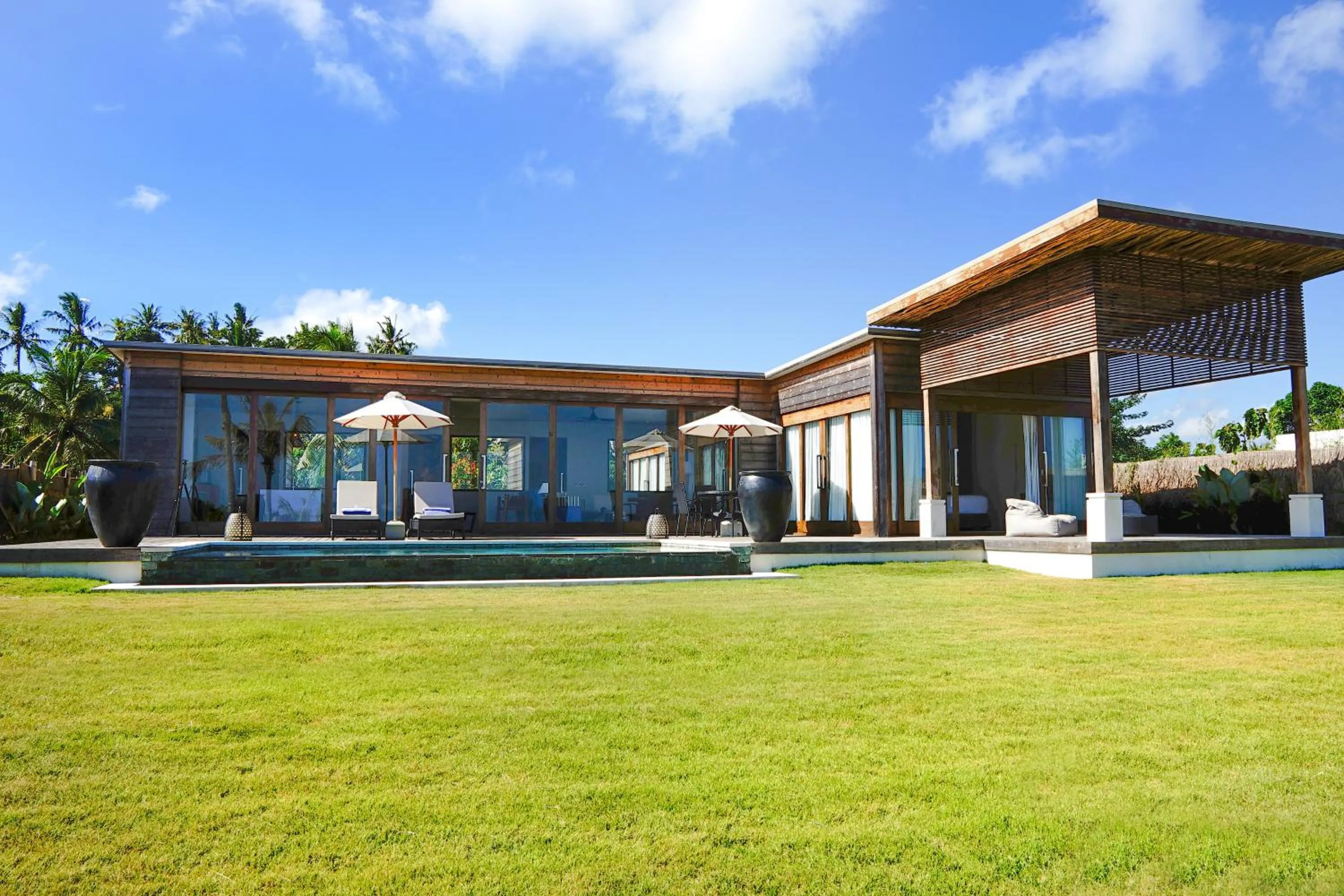 Garden in Selong Selo Resort and Villas