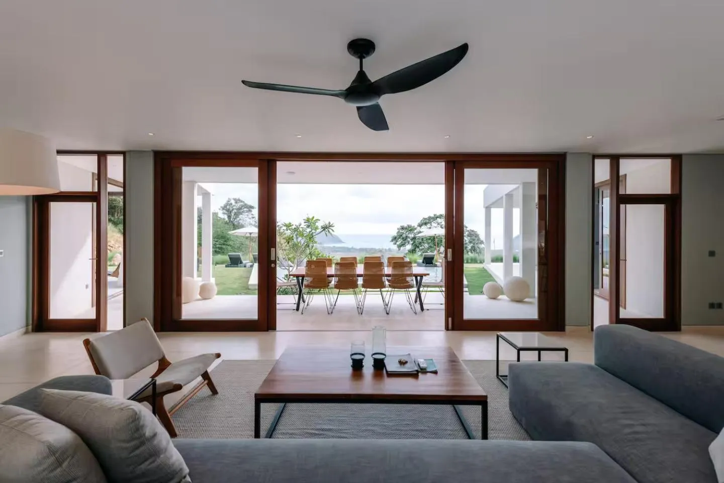 Living room in Selong Selo Resort and Villas