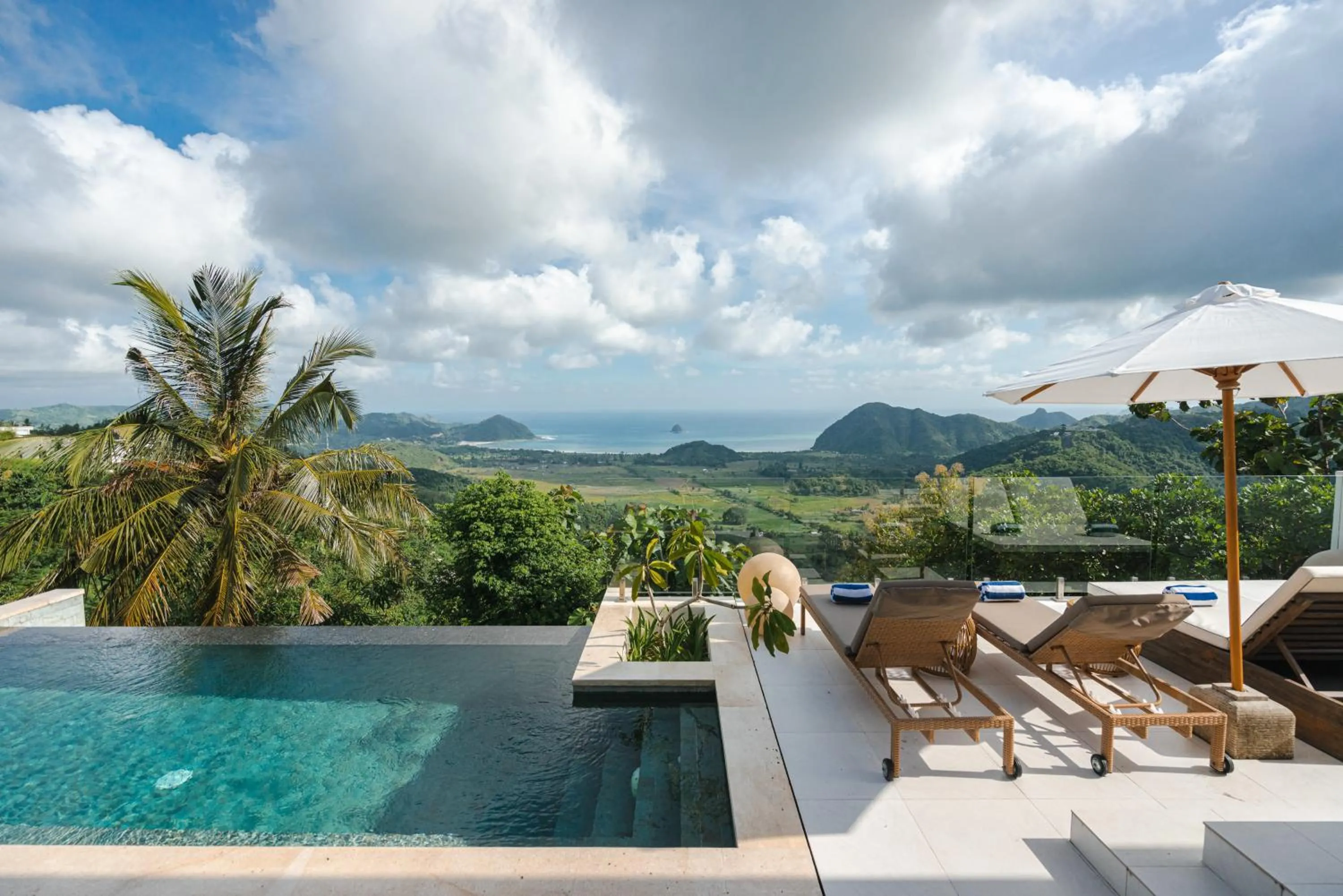 Mountain view in Selong Selo Resort and Villas