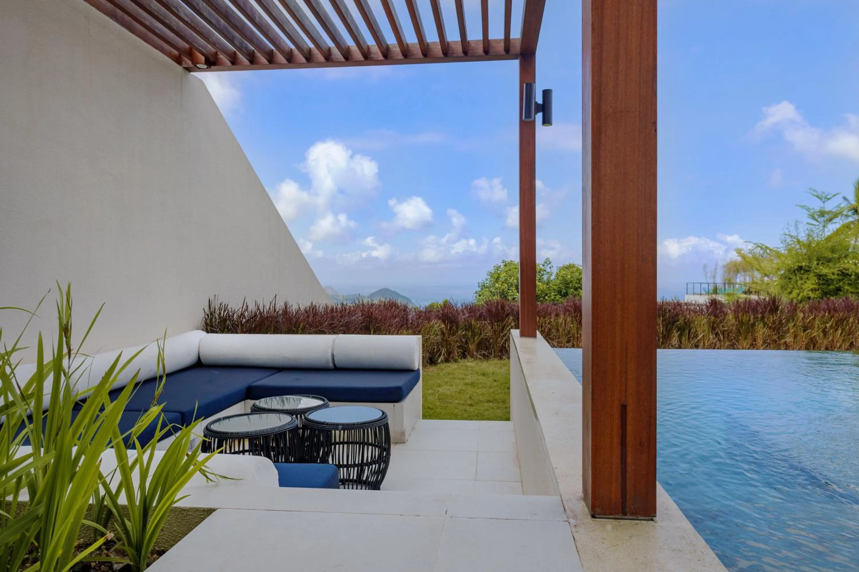 Garden in Selong Selo Resort and Villas