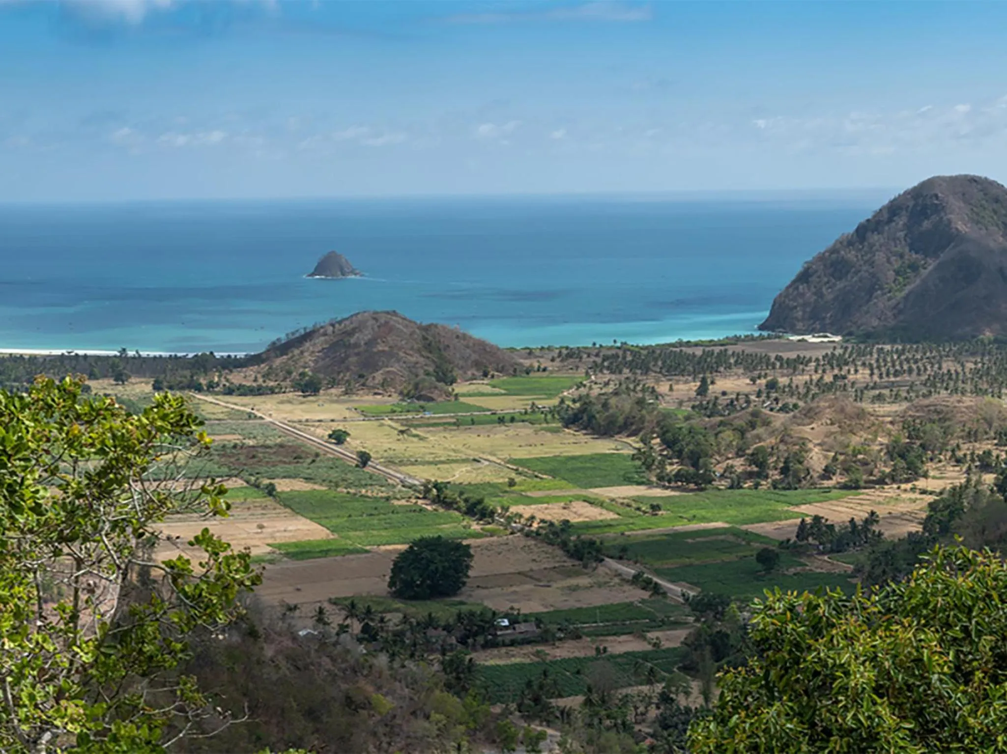 Natural landscape in Selong Selo Resort and Villas