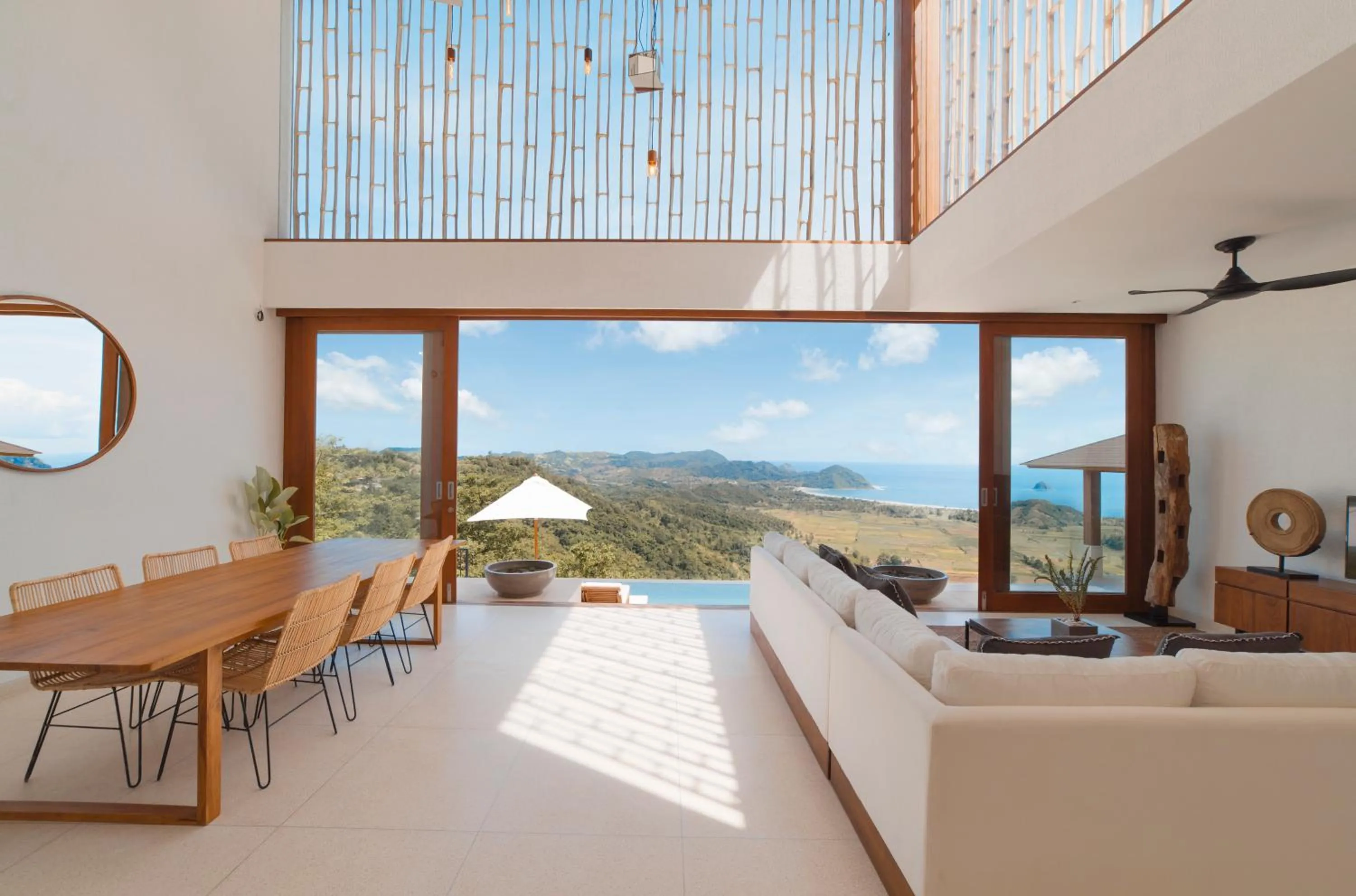 Living room in Selong Selo Resort and Villas