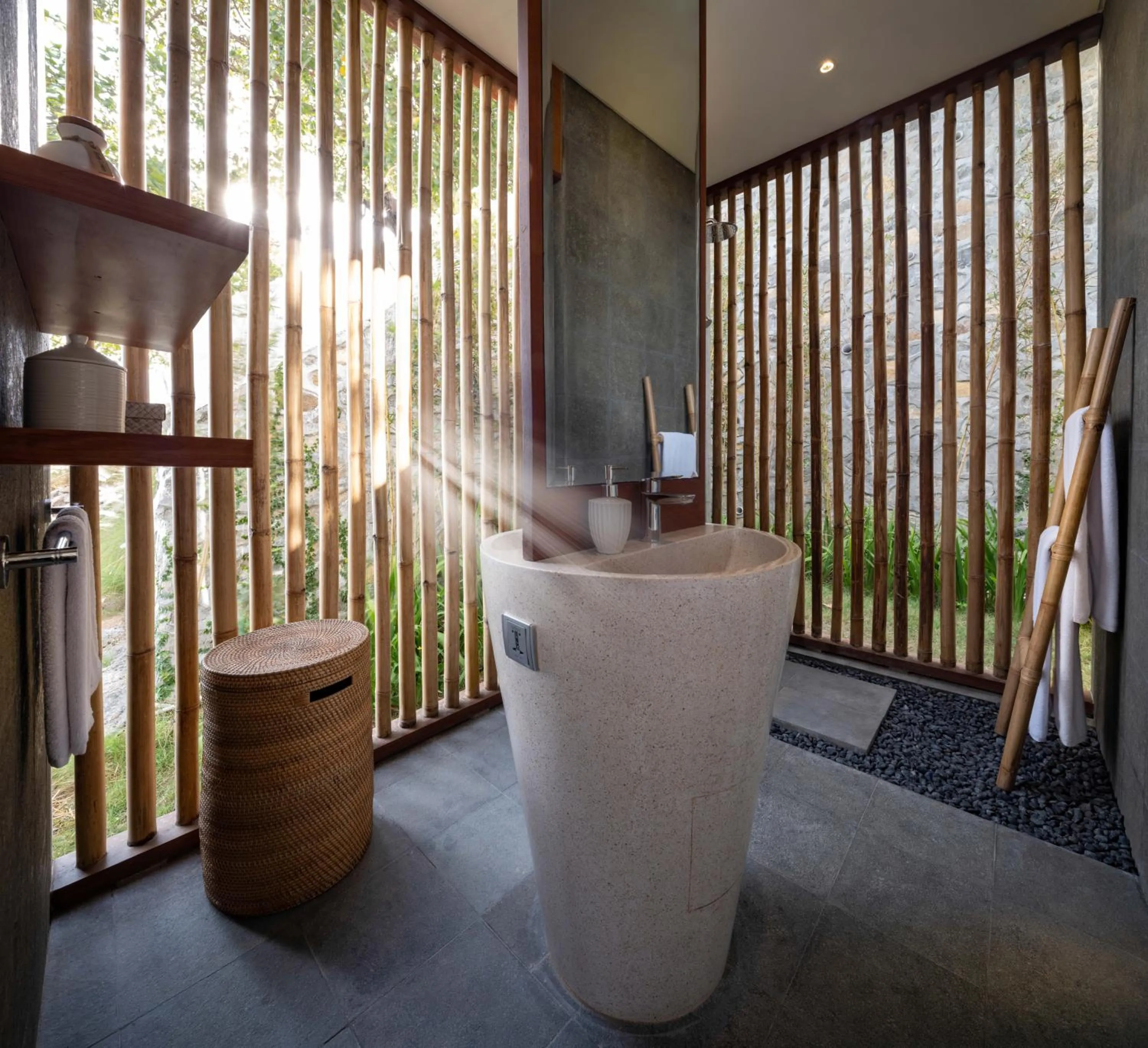 Bathroom in Selong Selo Resort and Villas
