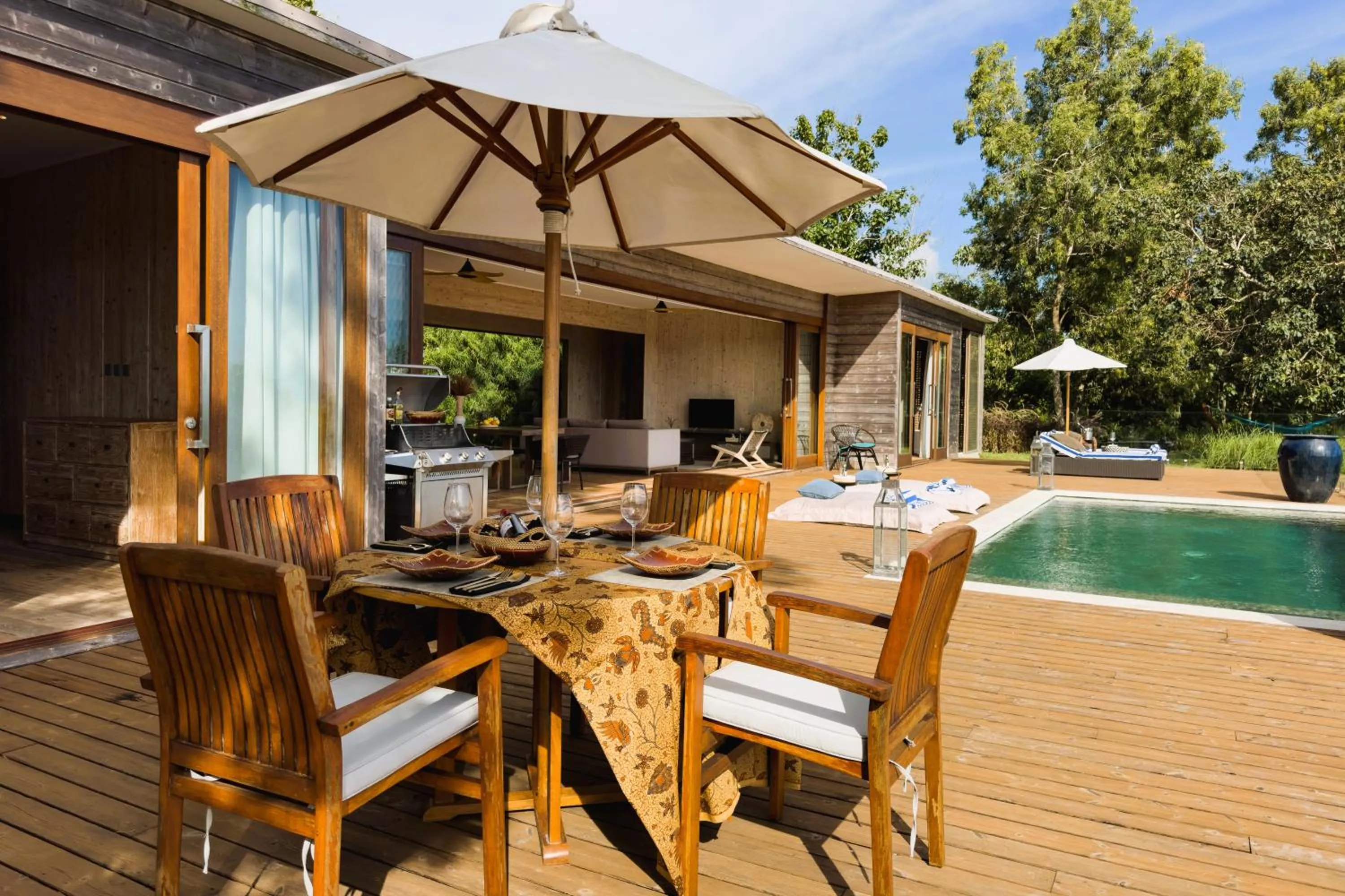 Balcony/Terrace in Selong Selo Resort and Villas