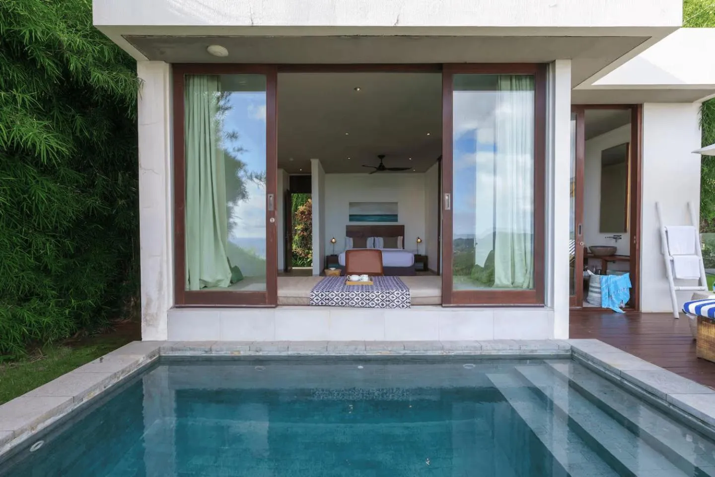 Pool view in Selong Selo Resort and Villas